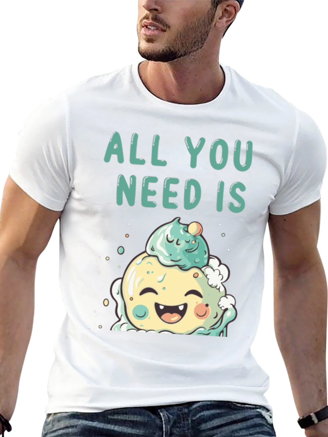 All You Need Is Cute Ice Cream T-Shirt