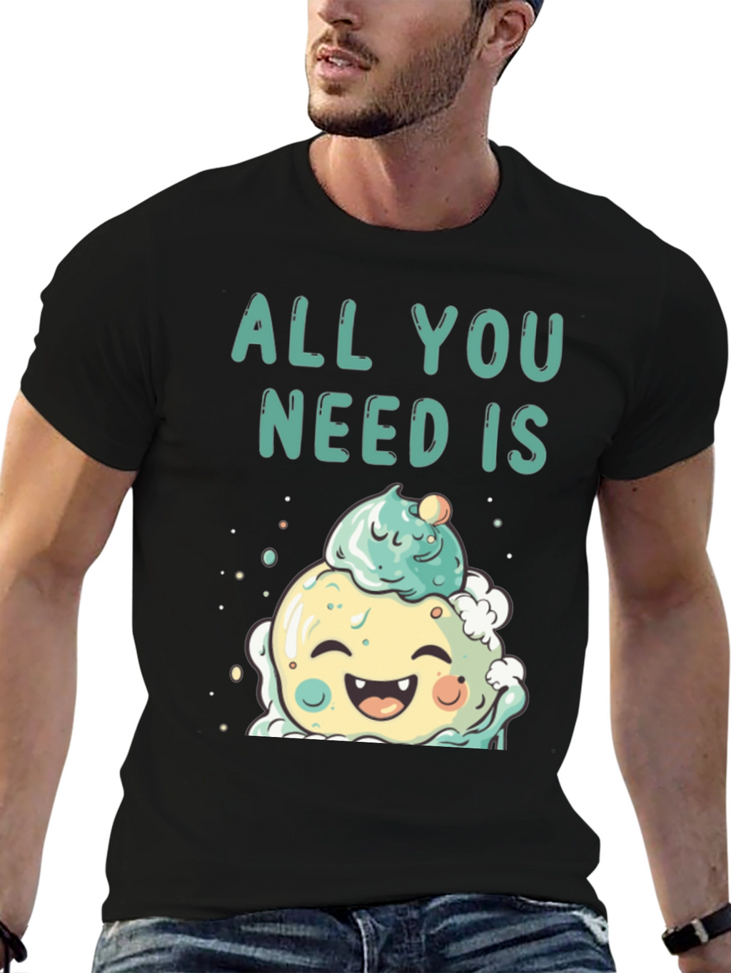 All You Need Is Cute Ice Cream T-Shirt