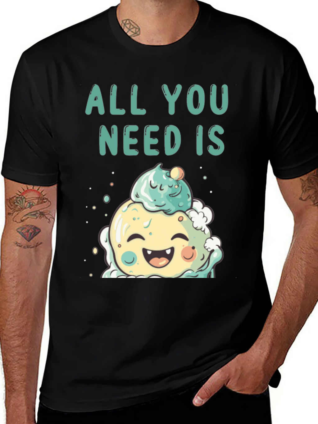 All You Need Is Cute Ice Cream T-Shirt