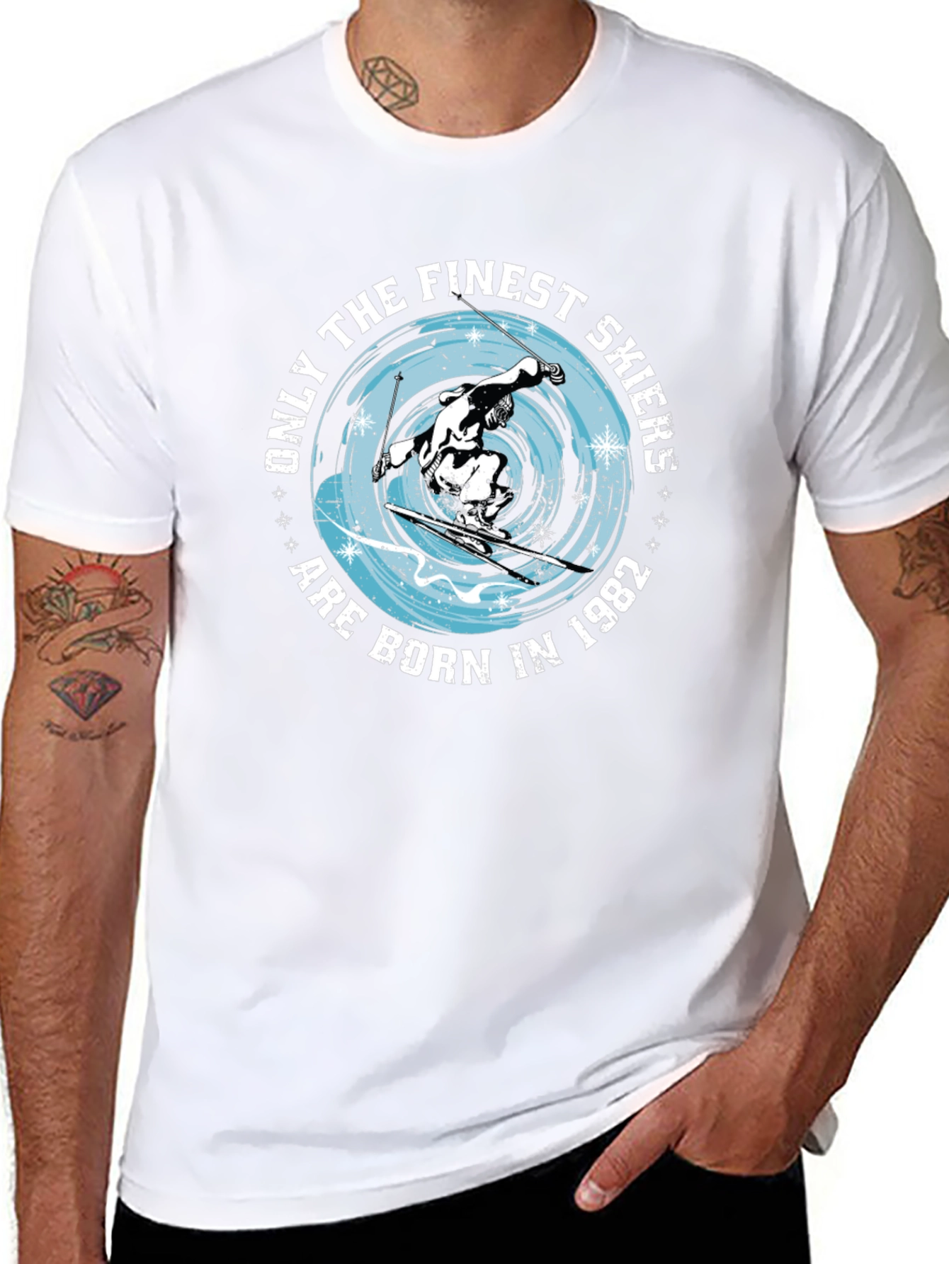 Finest Skiers Born in 1982 T-Shirt