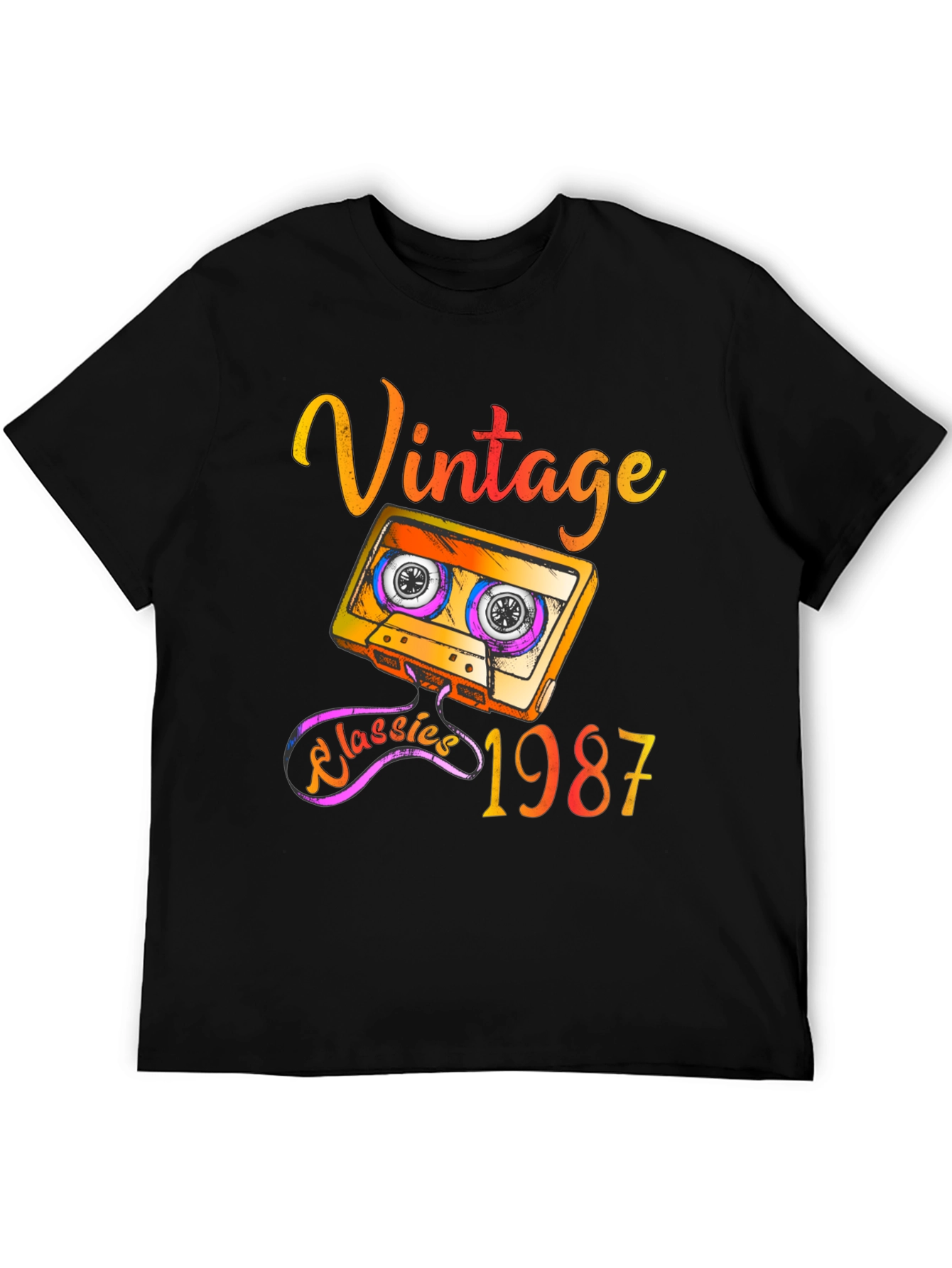 Vintage Classics 1987 Cassette Tape T-Shirt
