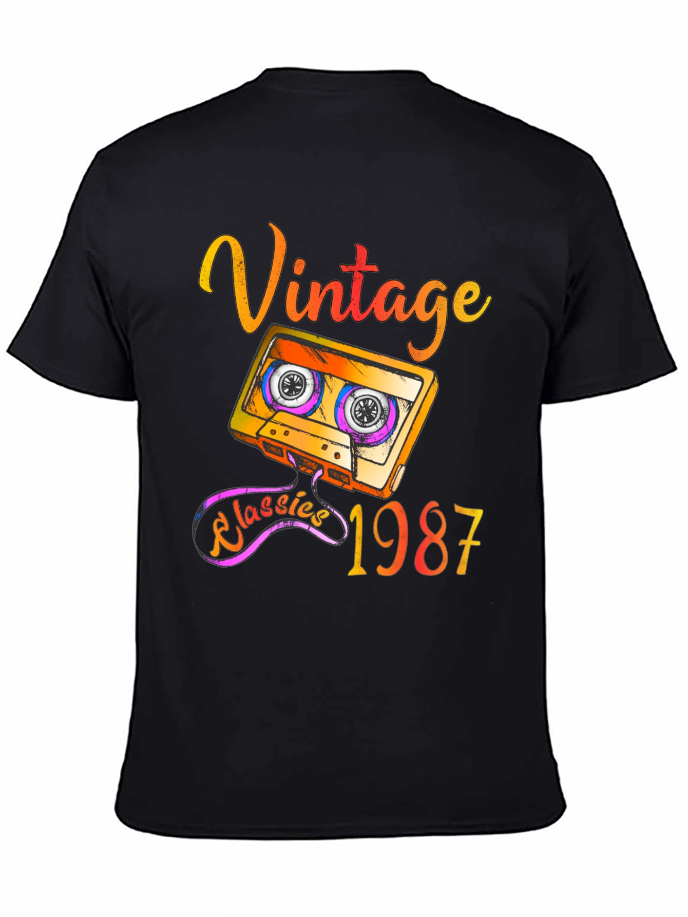 Vintage Classics 1987 Cassette Tape T-Shirt