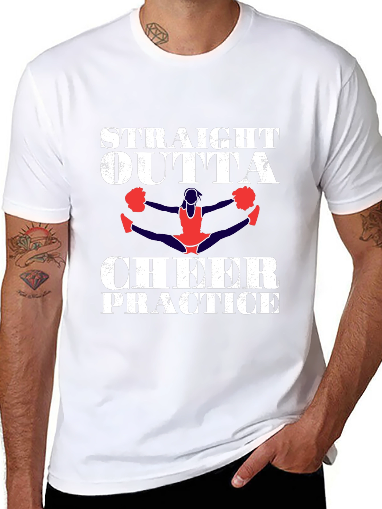 Straight Outta Cheer Practice T-Shirt