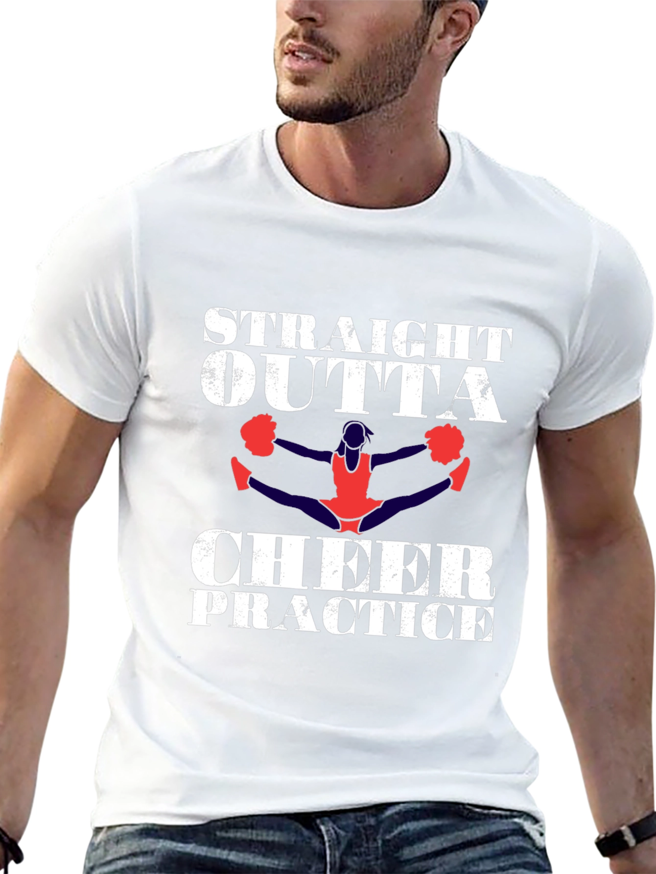 Straight Outta Cheer Practice T-Shirt