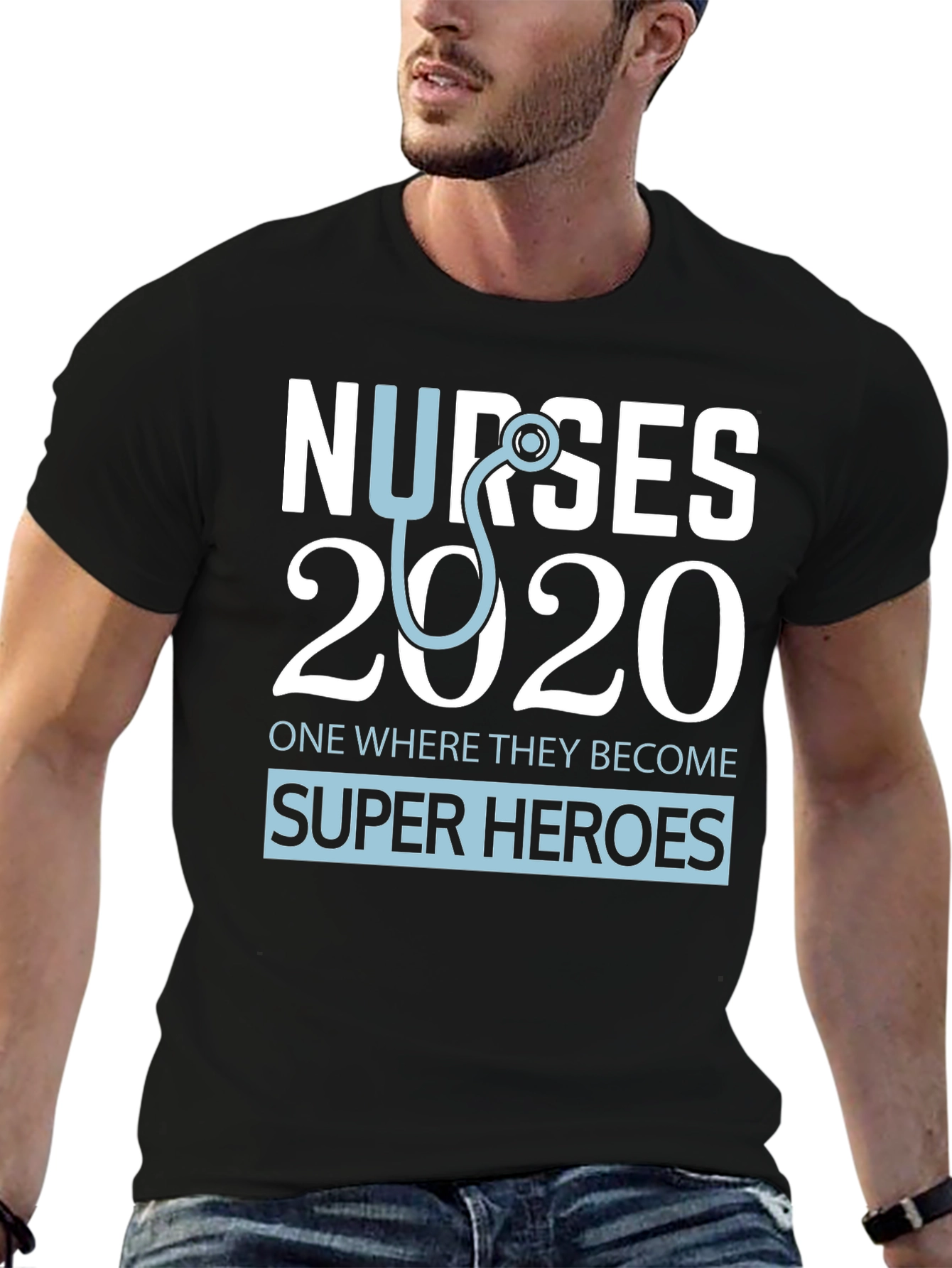 Nurses 2020 Super Hero T-Shirt