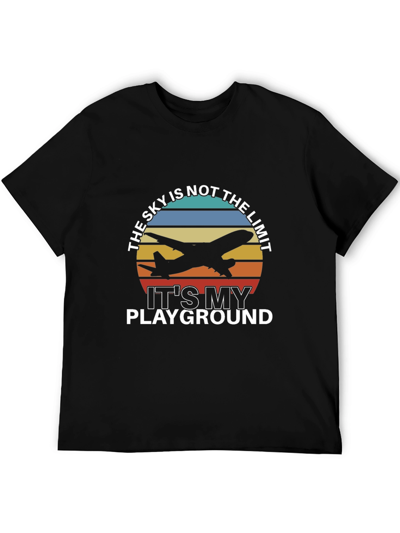 Skys Not the Limit Airplane T-Shirt