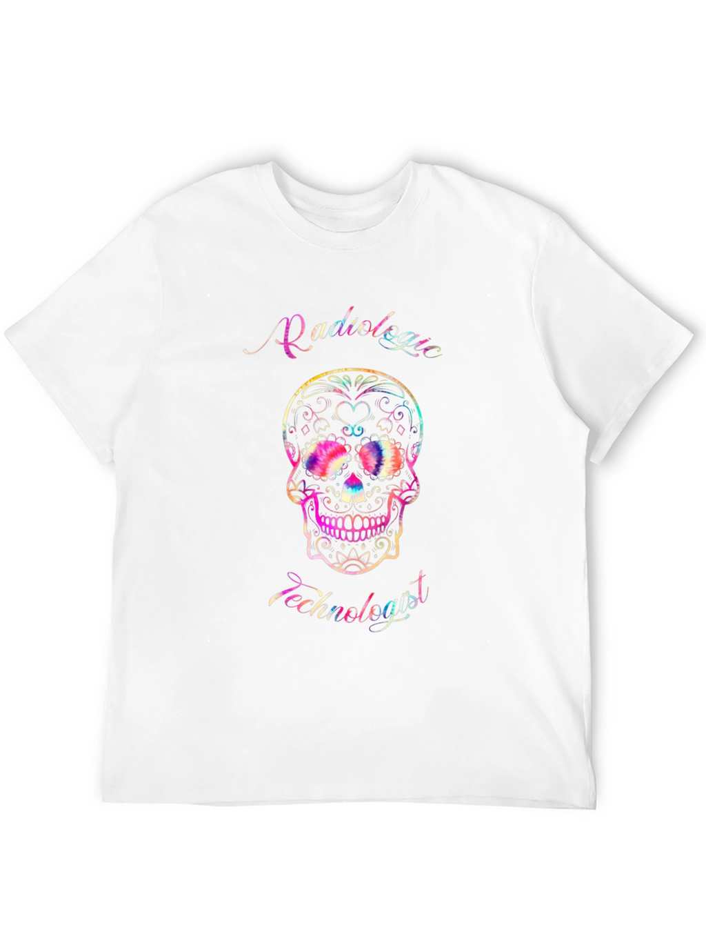 Radiologic Technologist Sugar Skull T-Shirt
