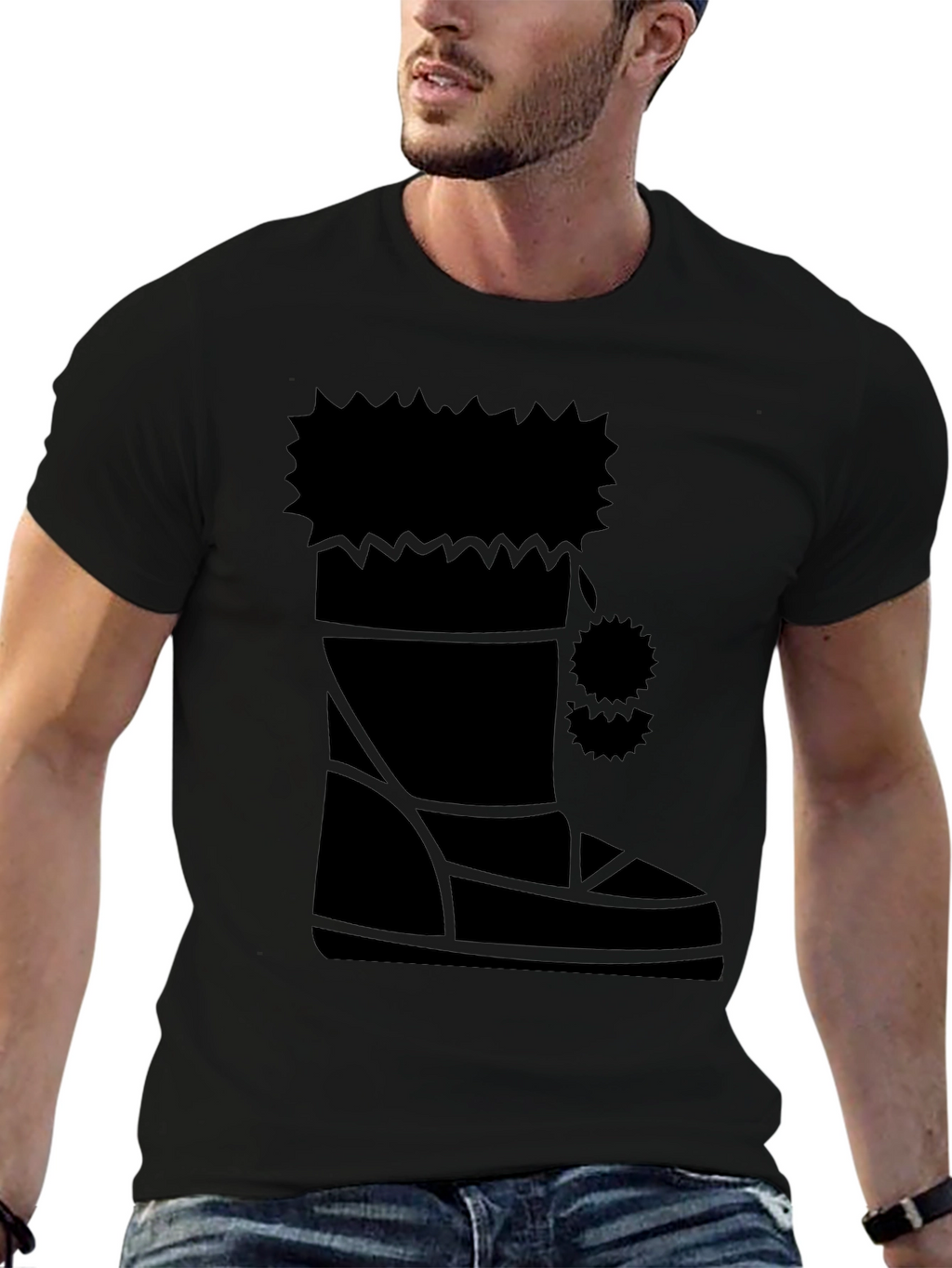 Festive Winter Boot Graphic Tee