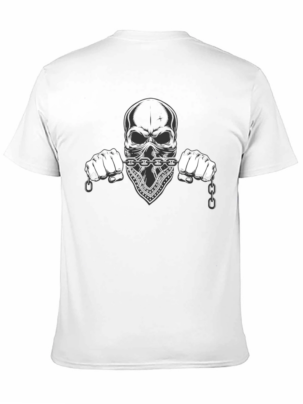 Skull Bandit Graphic T-Shirt