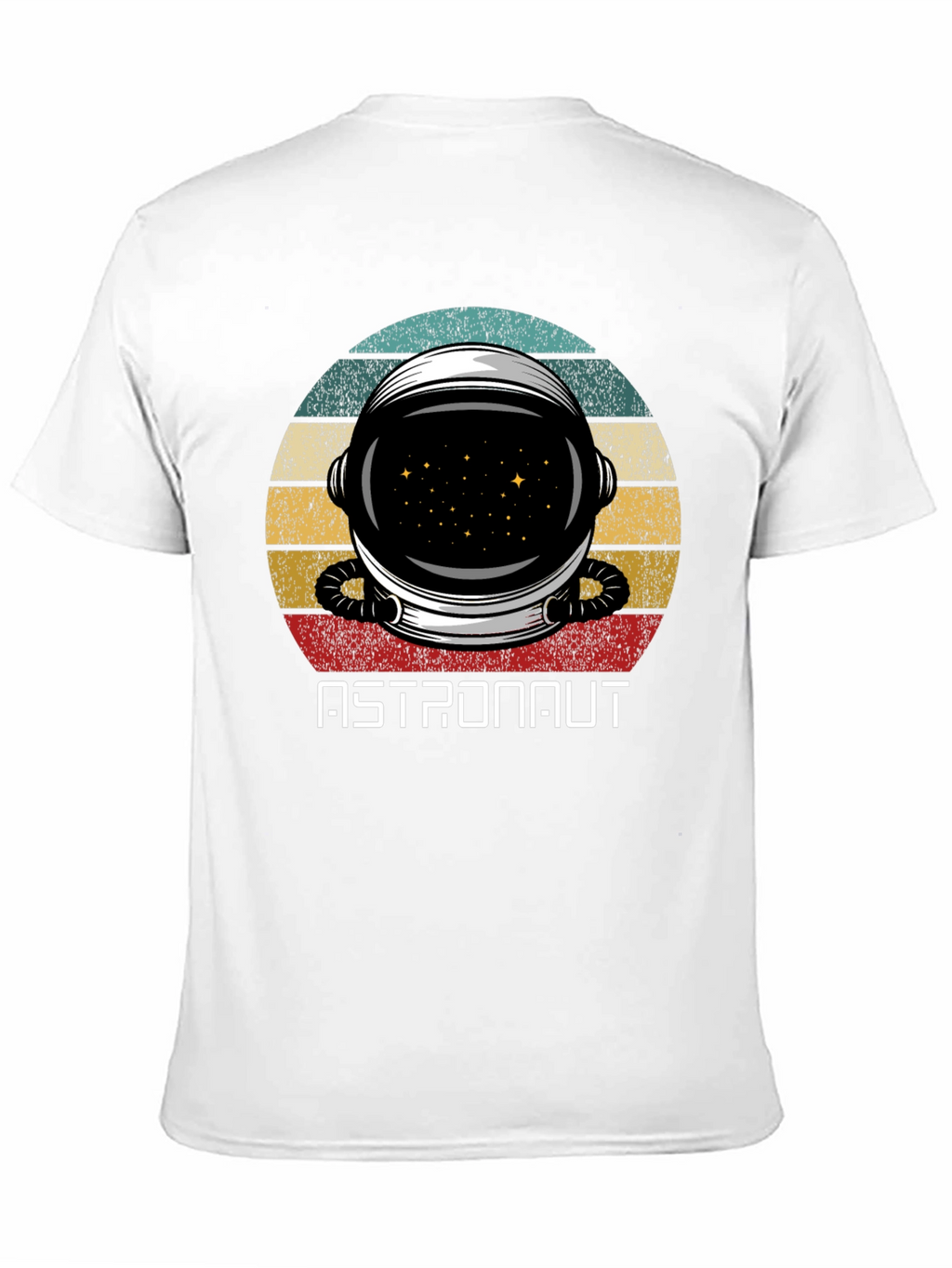 Retro Astronaut Helmet T-Shirt - Space Exploration
