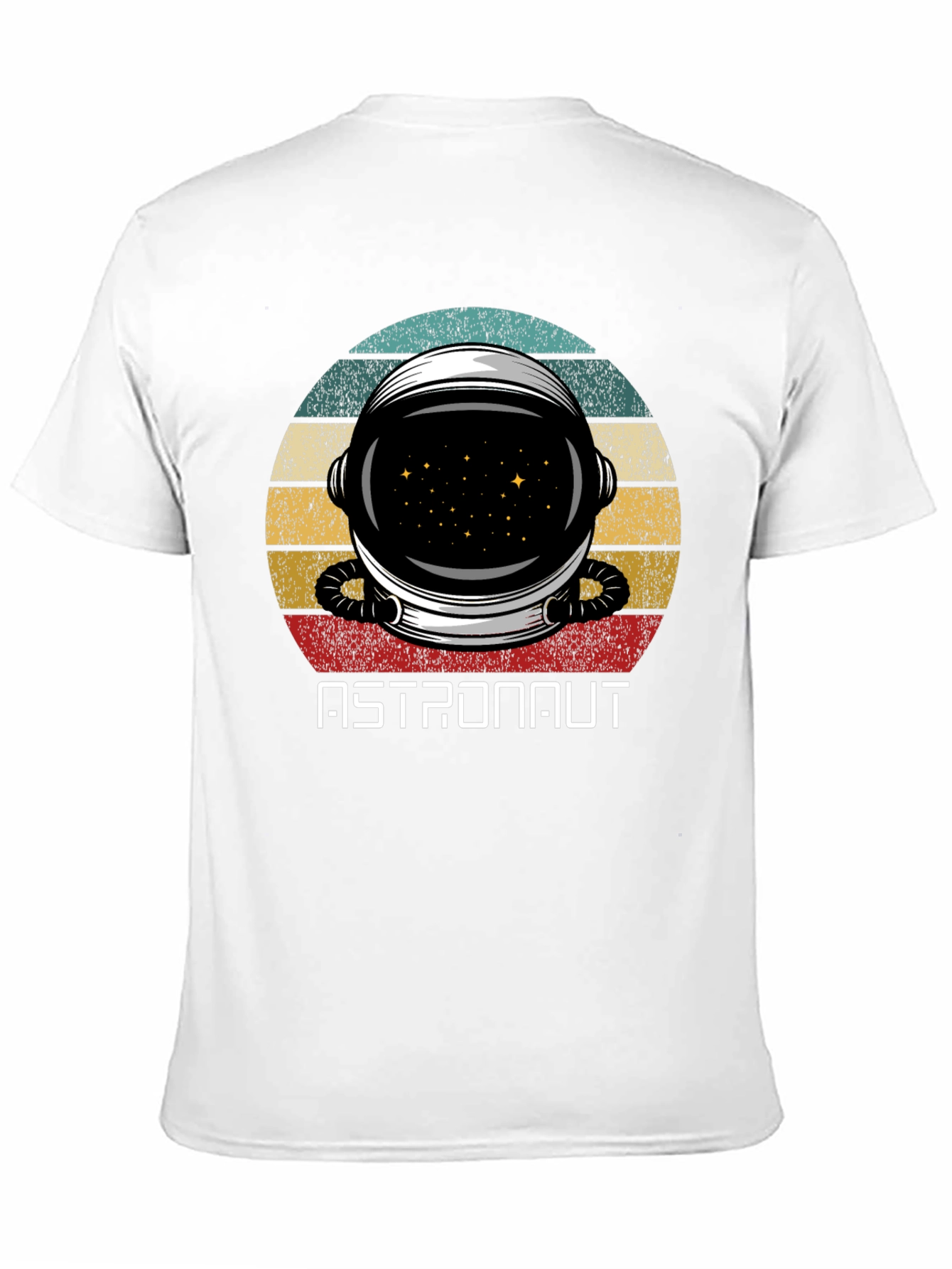 Retro Astronaut Helmet T-Shirt - Space Exploration