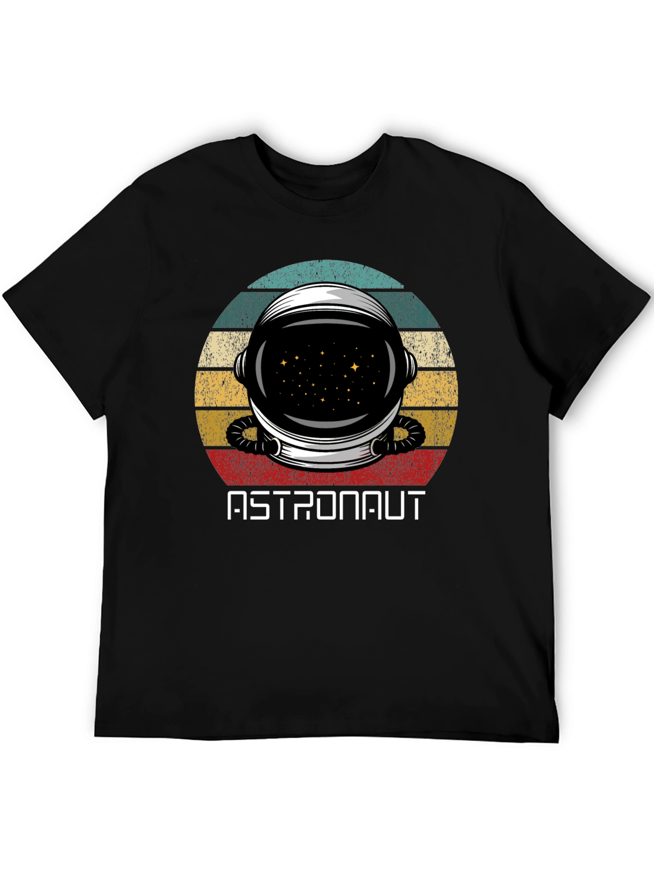 Retro Astronaut Helmet T-Shirt - Space Exploration