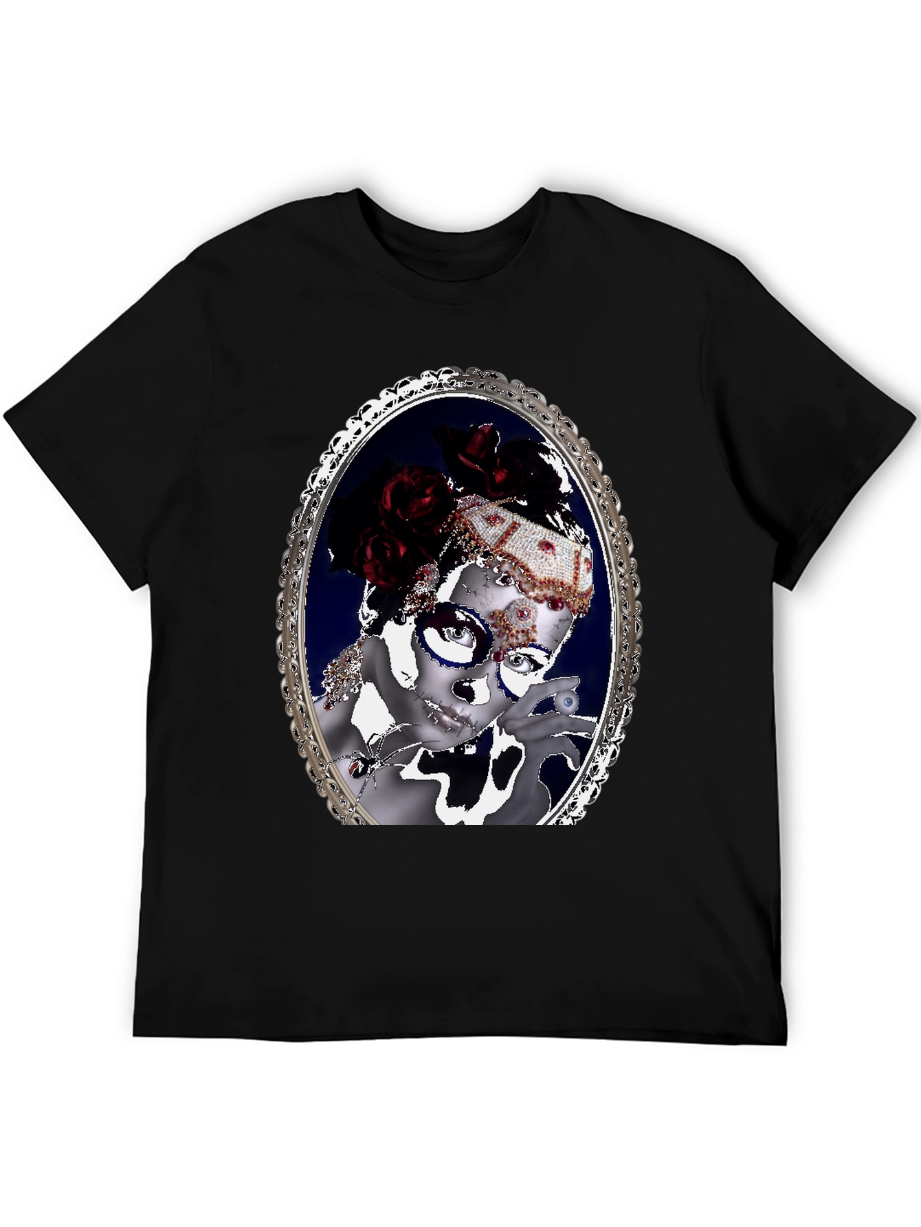 Ornate Framed Masquerade T-Shirt