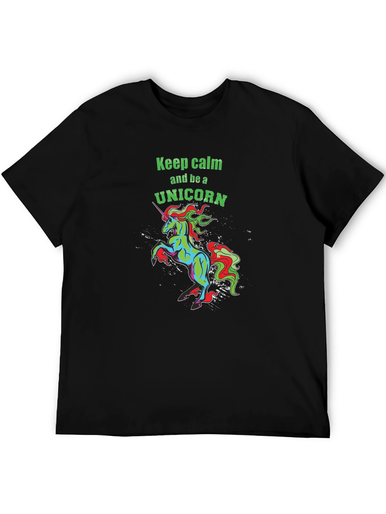 Unicorn Graphic Tee - Keep Calm