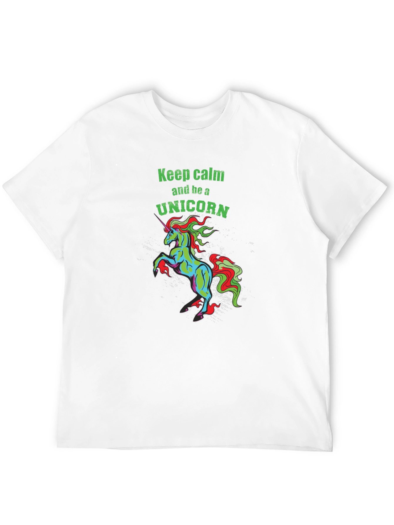 Unicorn Graphic Tee - Keep Calm