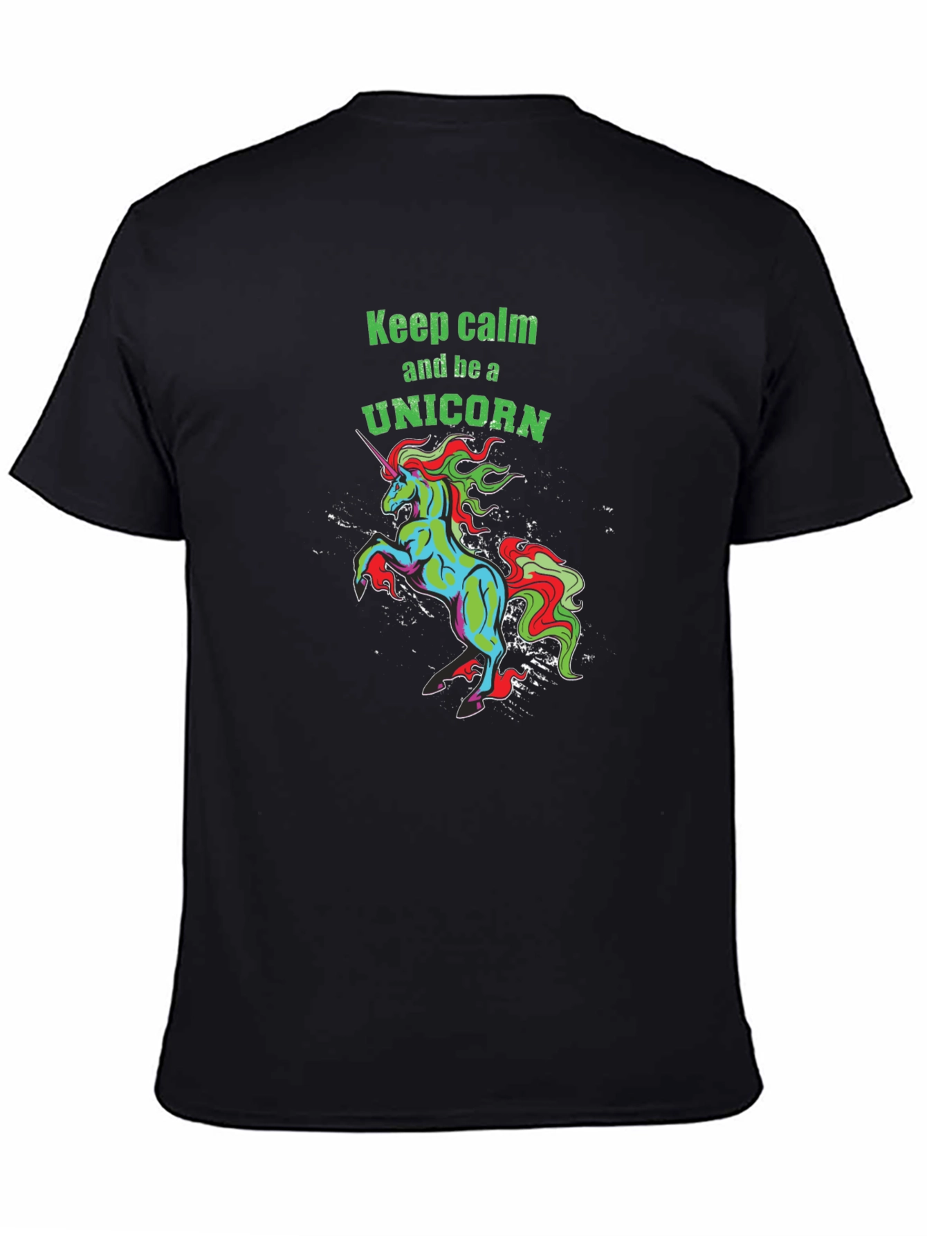 Unicorn Graphic Tee - Keep Calm