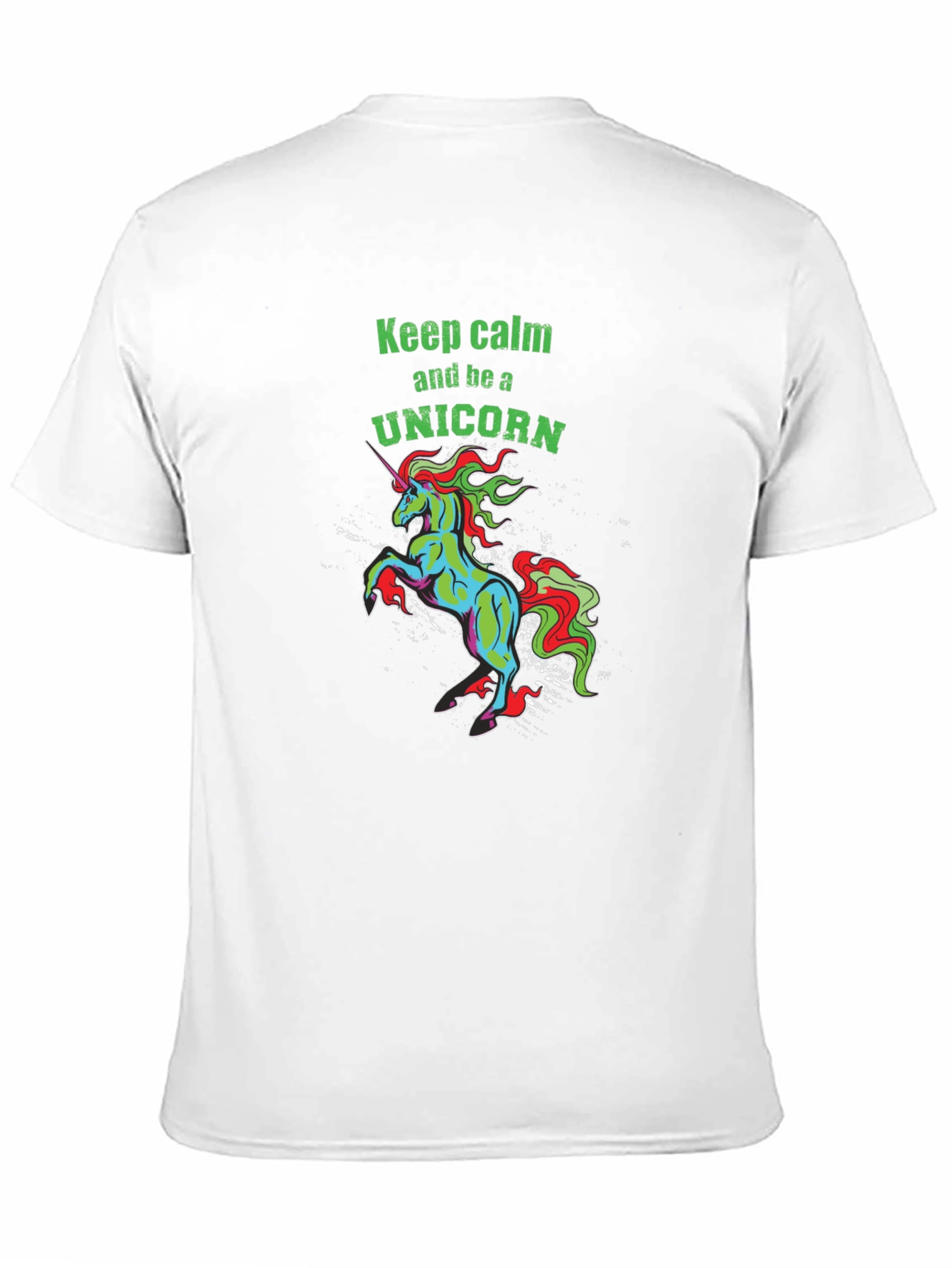 Unicorn Graphic Tee - Keep Calm