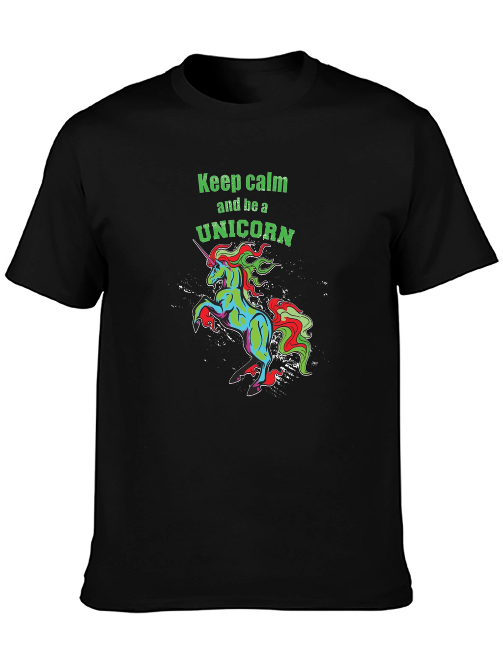 Unicorn Graphic Tee - Keep Calm
