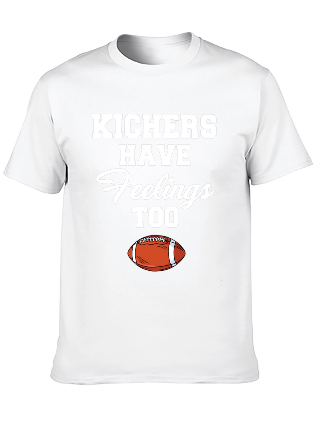 Kichers Have Feelings Too Black T-Shirt