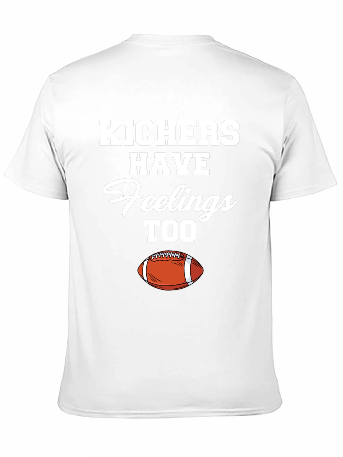 Kichers Have Feelings Too Black T-Shirt