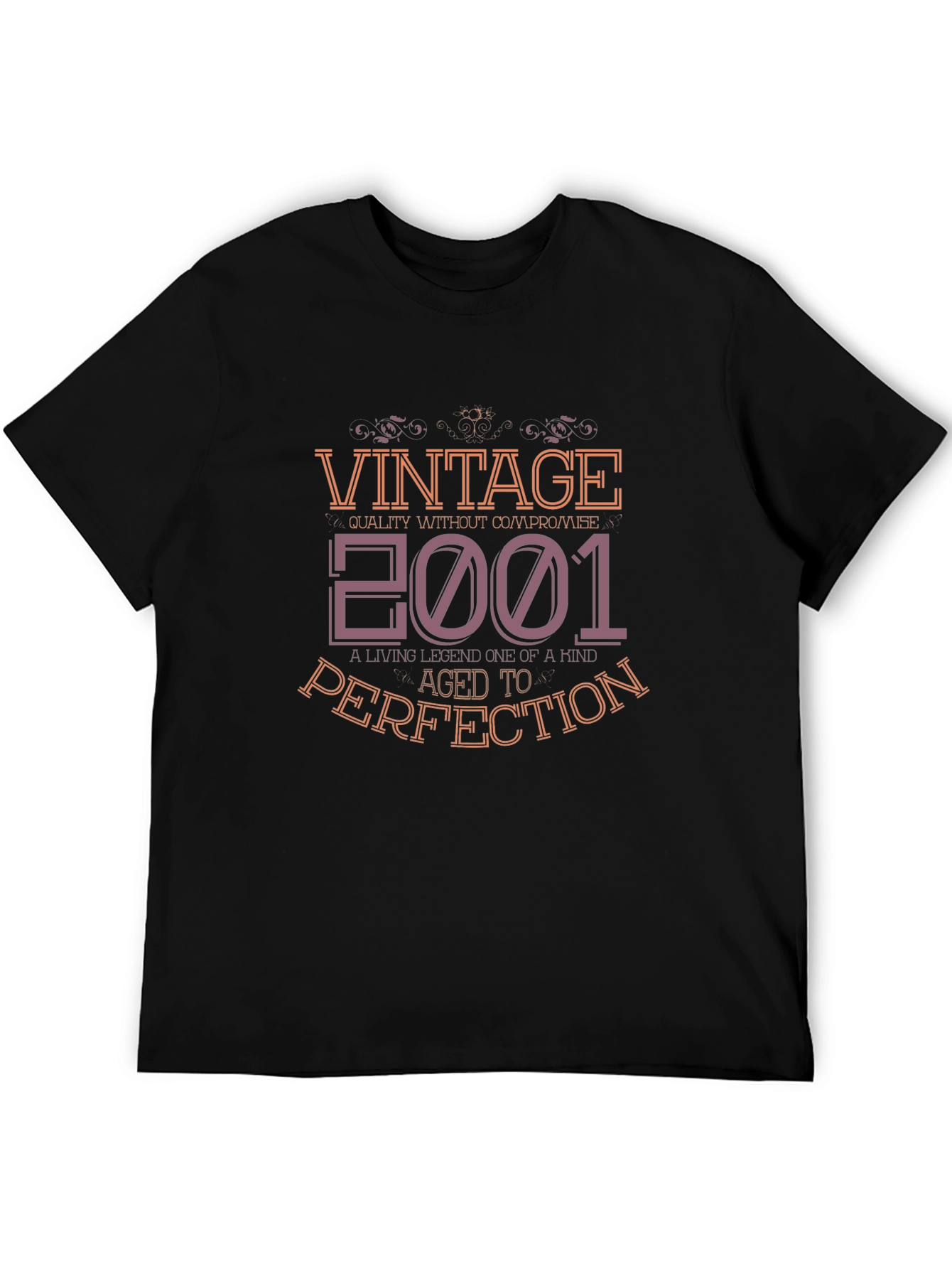 Vintage 2001 T-Shirt Aged to Perfection