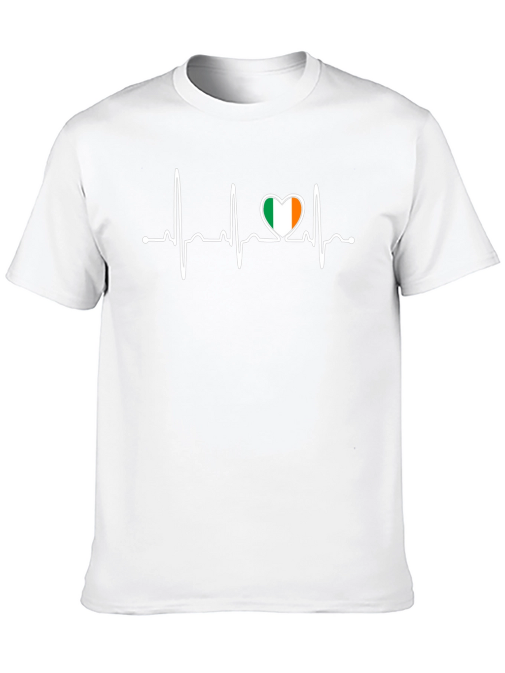 Ireland Heartbeat T-Shirt - Irish Pride
