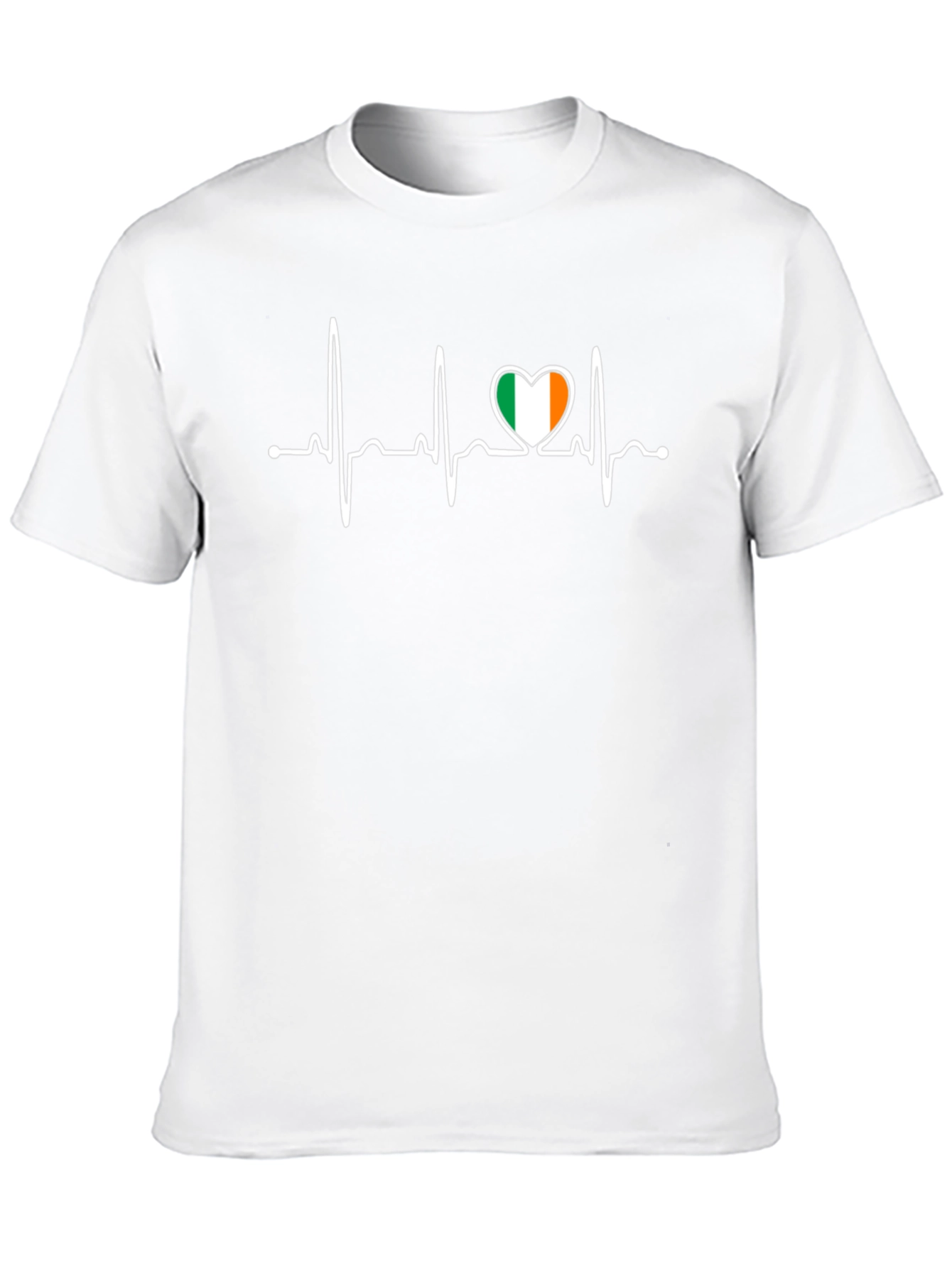 Ireland Heartbeat T-Shirt - Irish Pride