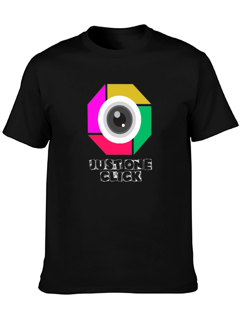 Just One Click Camera Graphic T-Shirt