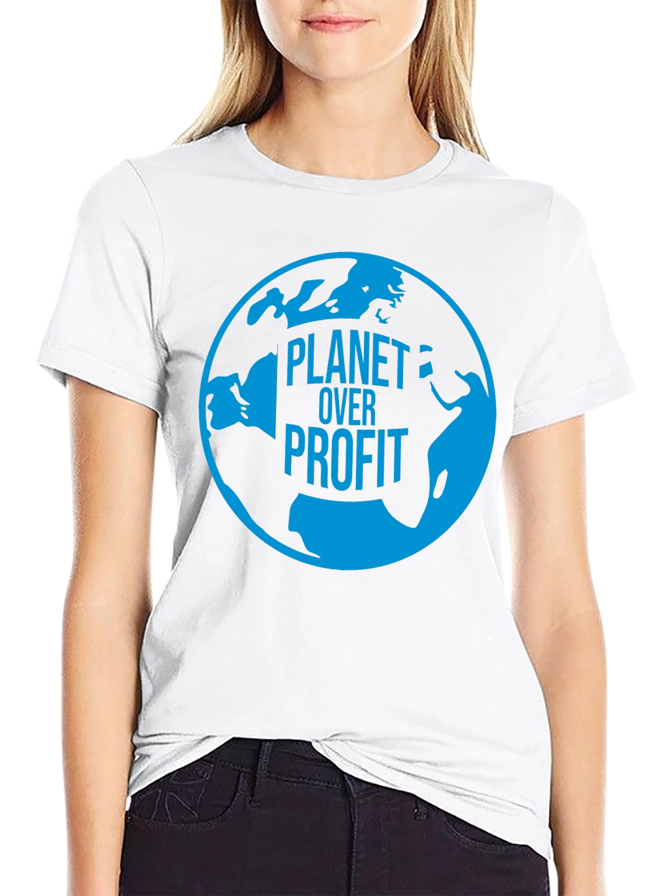 Planet Over Profit Graphic T-Shirt