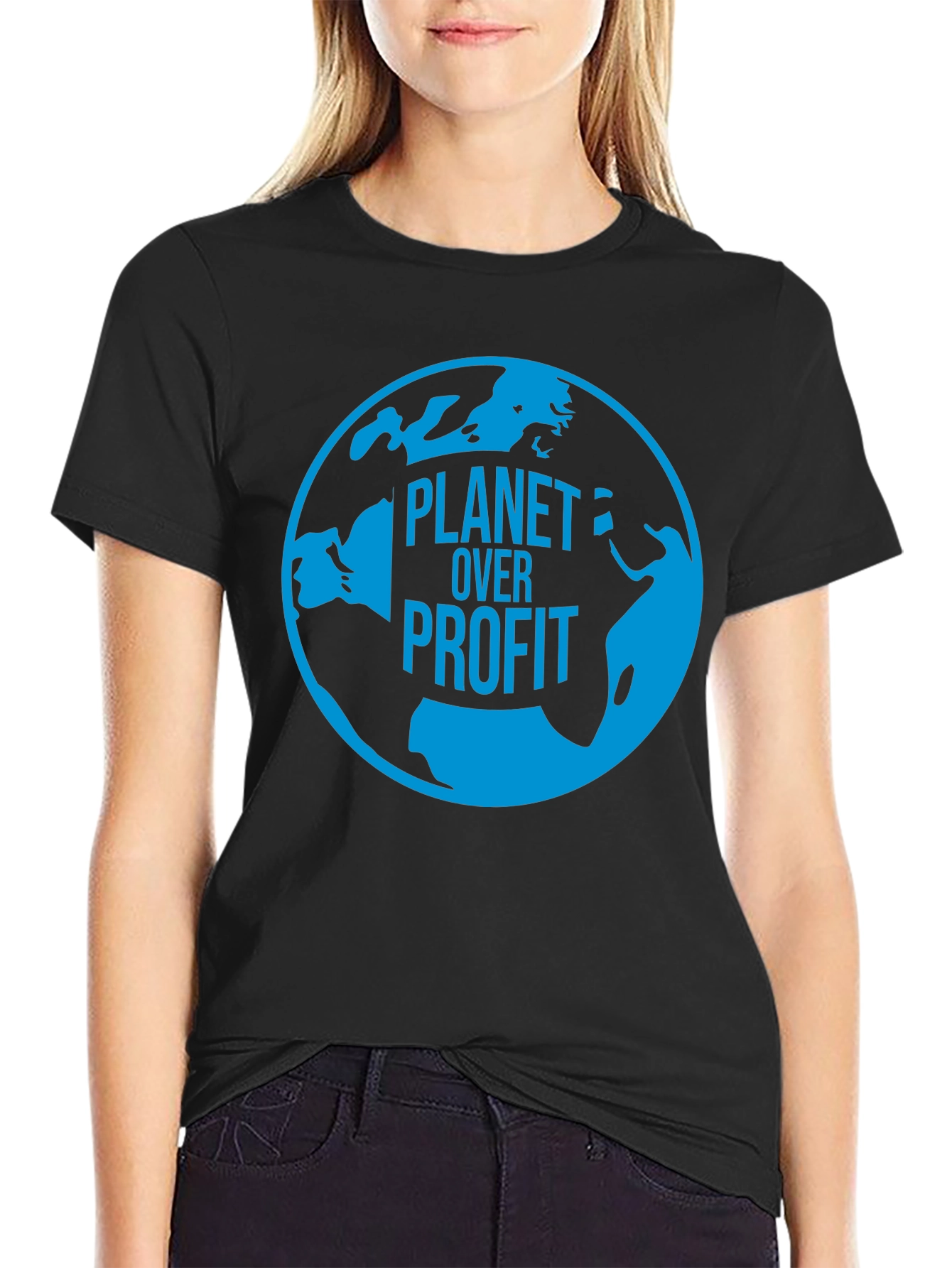 Planet Over Profit Graphic T-Shirt