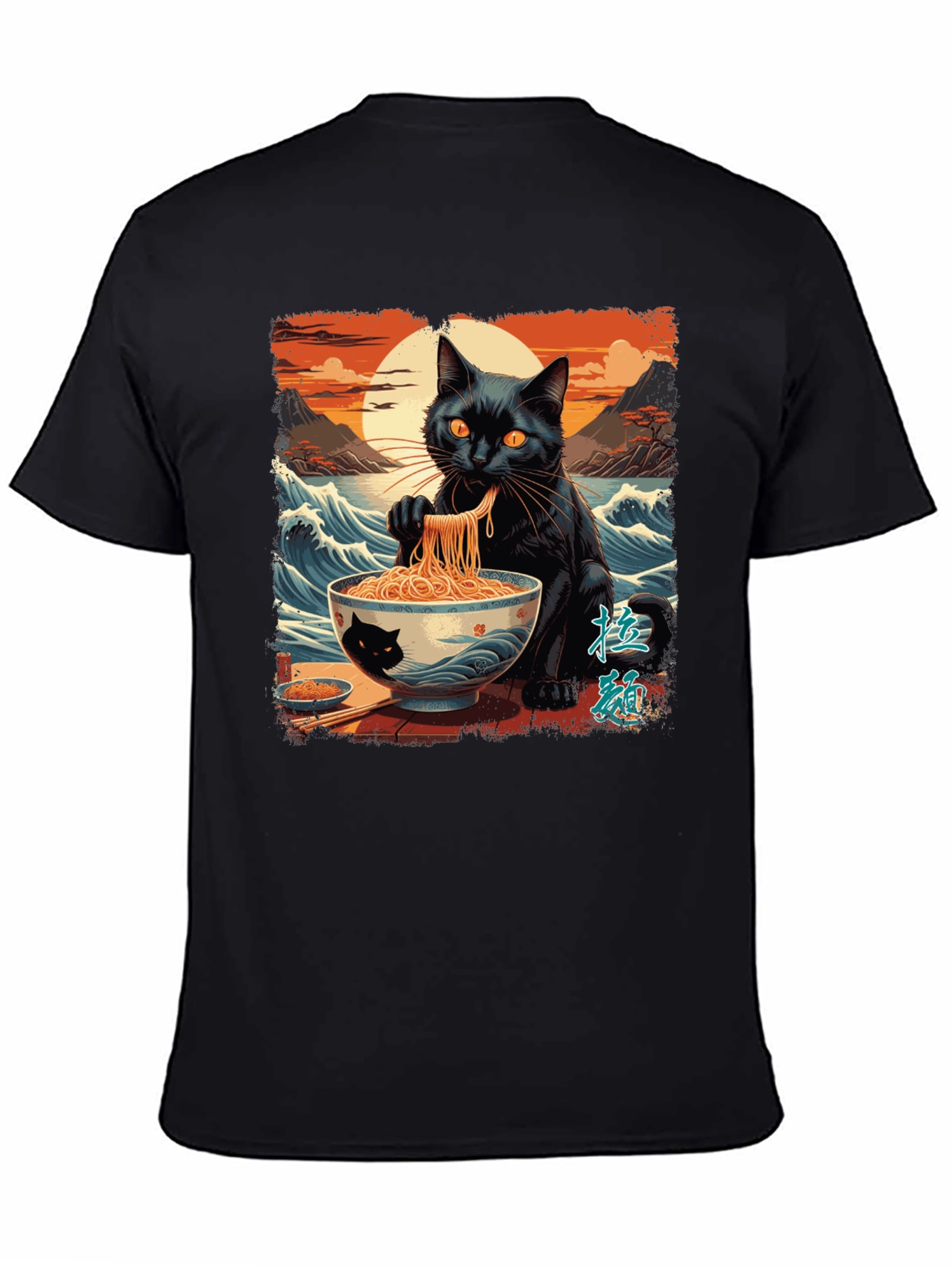 Ramen Cat T-Shirt - Unique Graphic Tee