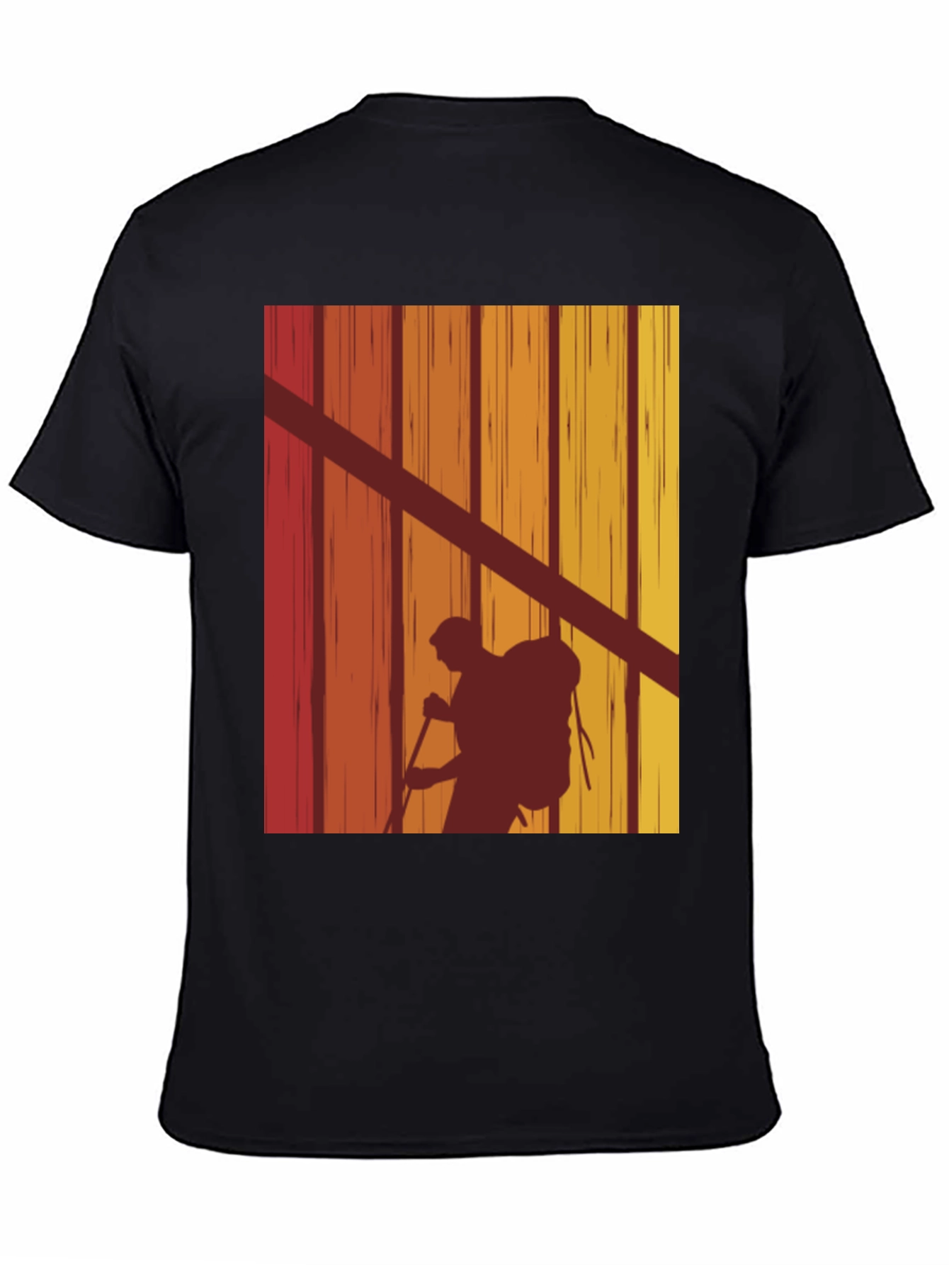 Vintage Hiker Silhouette Graphic Tee