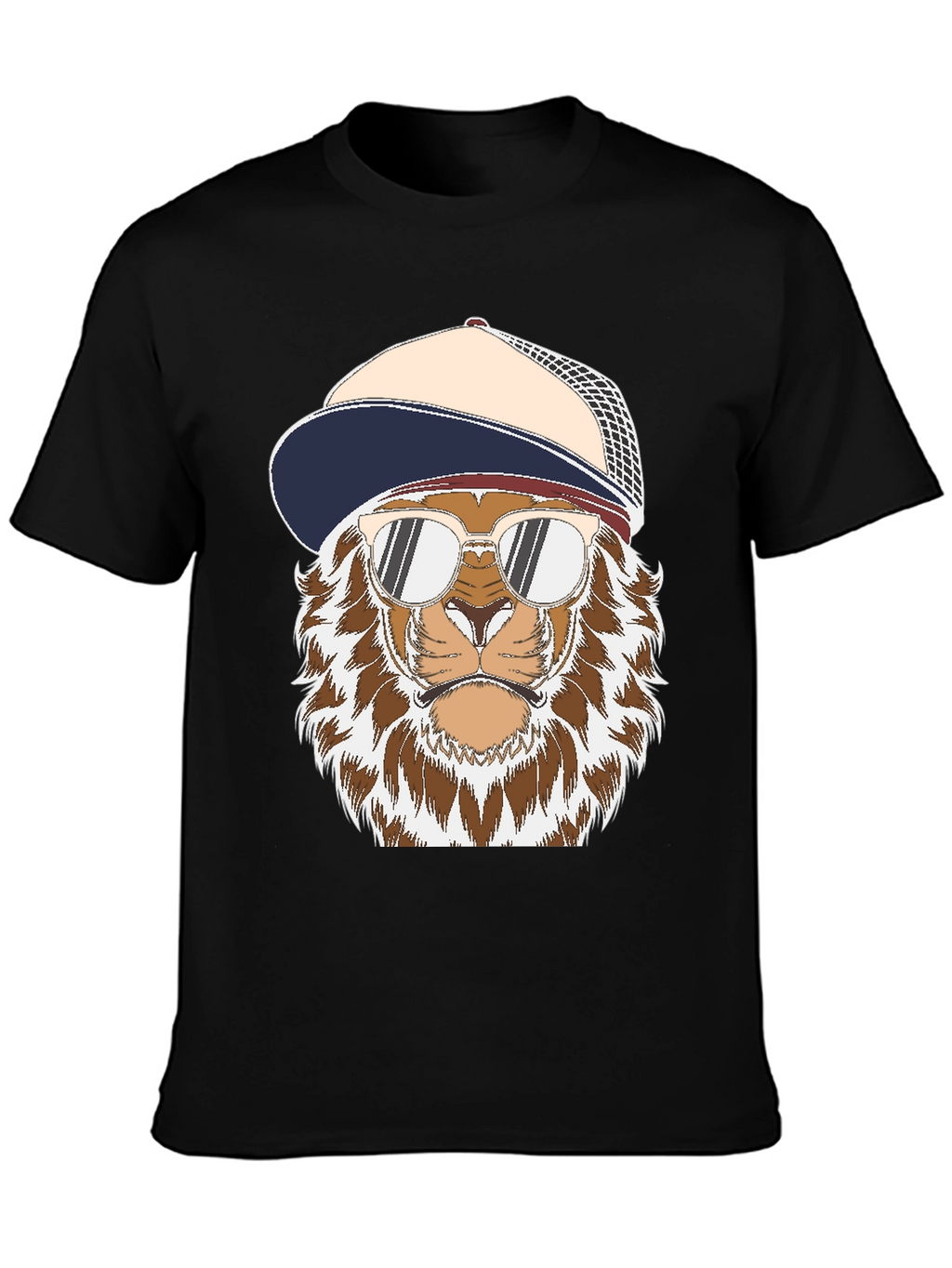 Cool Lion Graphic Tee - Streetwear Style