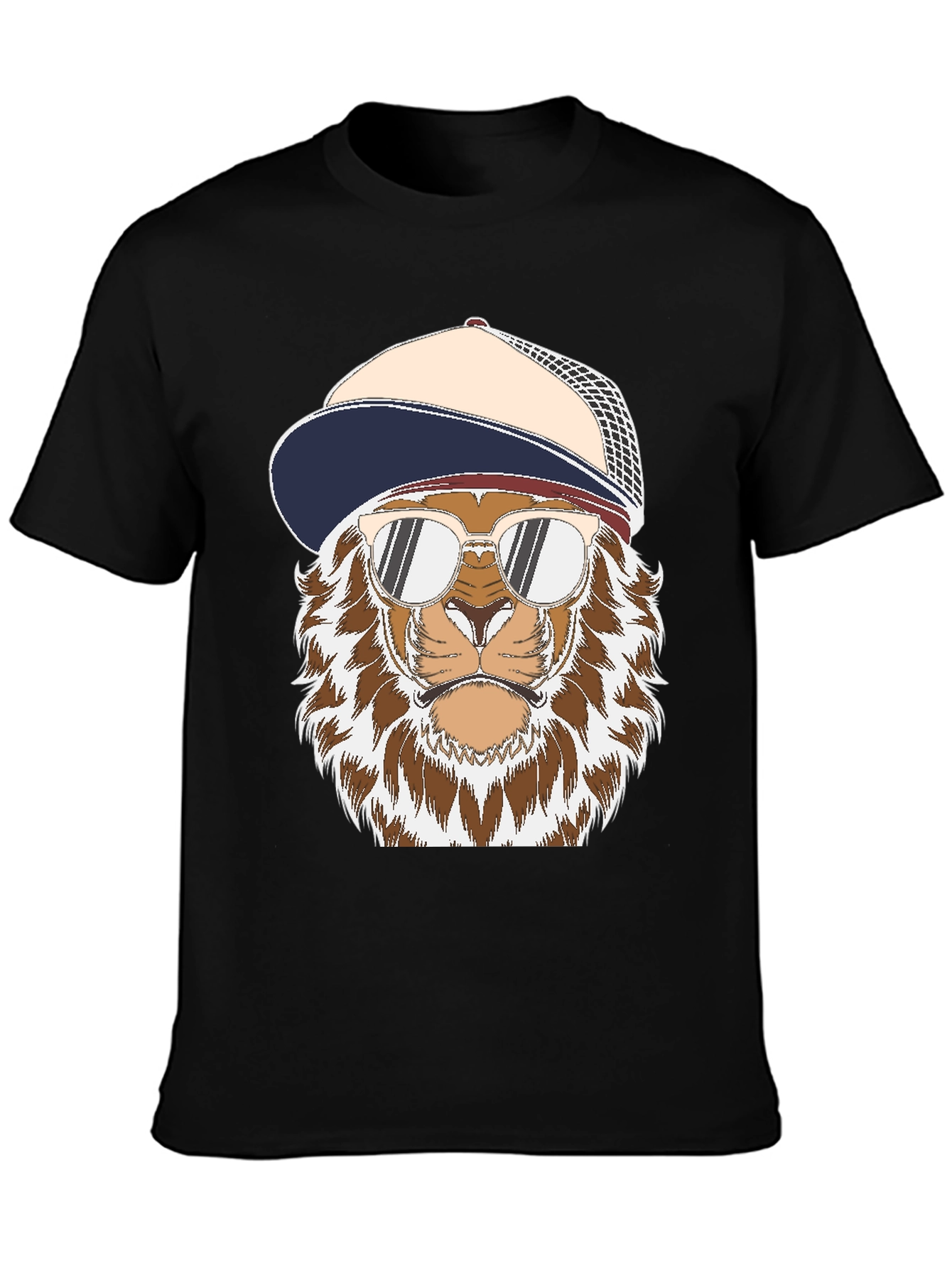 Cool Lion Graphic Tee - Streetwear Style