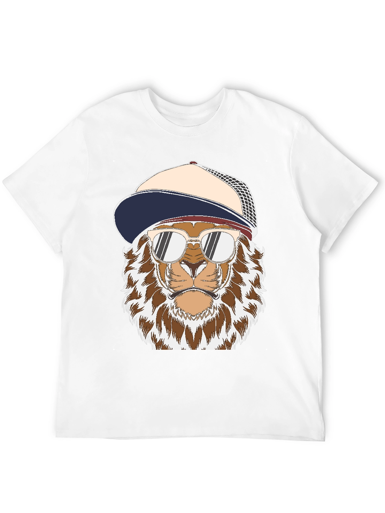Cool Lion Graphic Tee - Streetwear Style