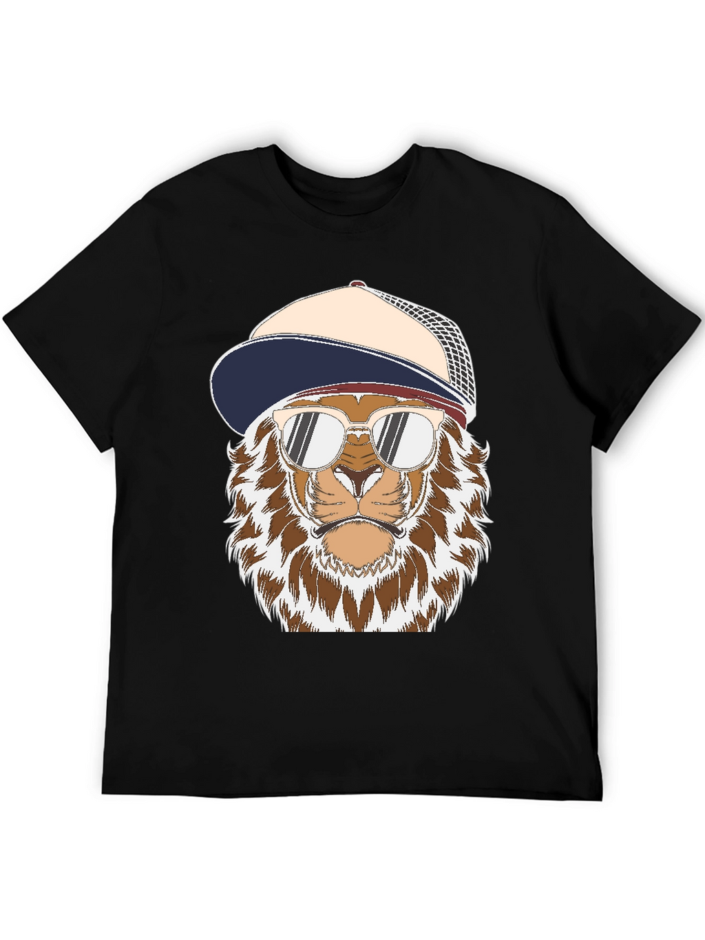 Cool Lion Graphic Tee - Streetwear Style