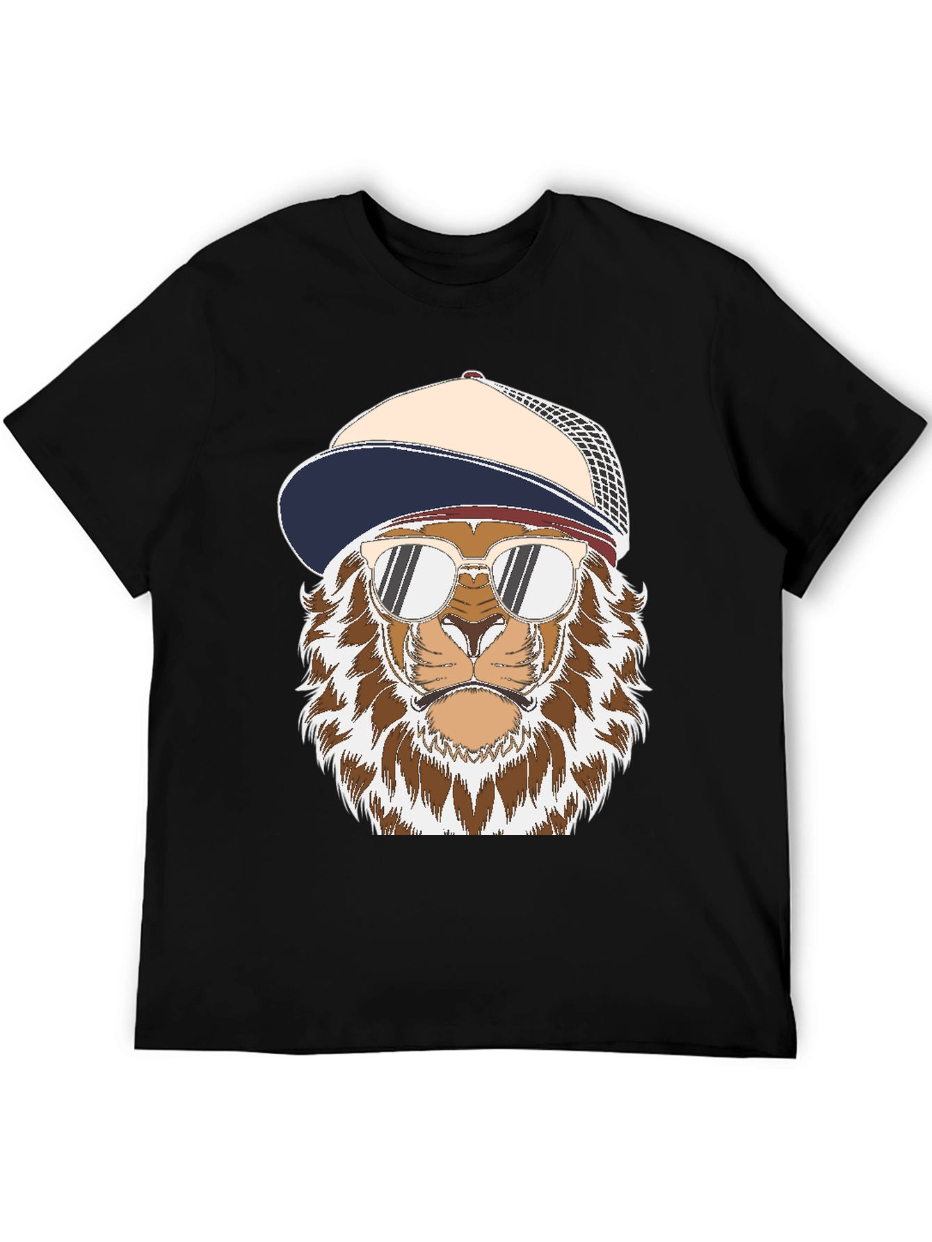 Cool Lion Graphic Tee - Streetwear Style
