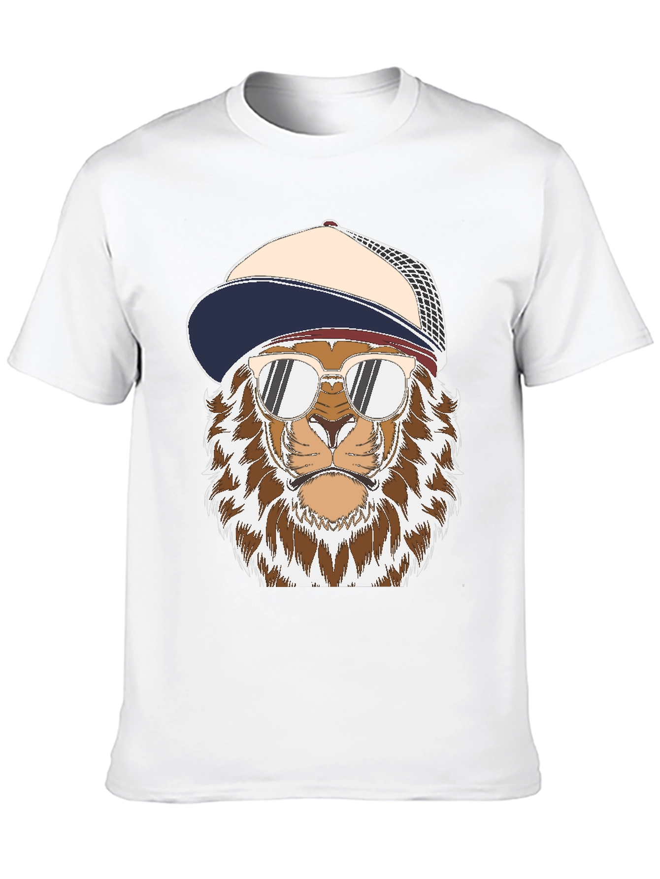 Cool Lion Graphic Tee - Streetwear Style