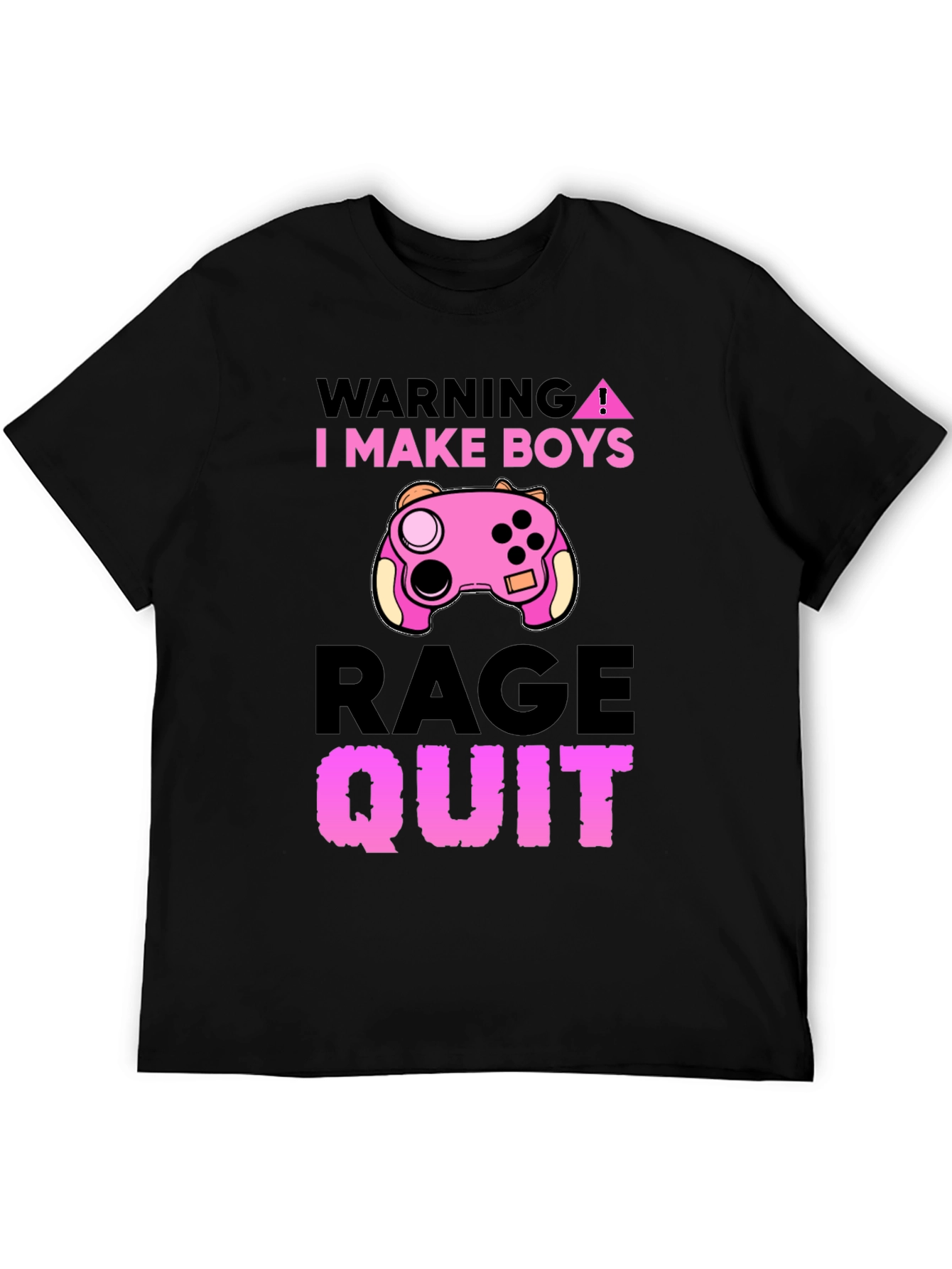 Warning I Make Boys Rage Quit Gaming T-Shirt