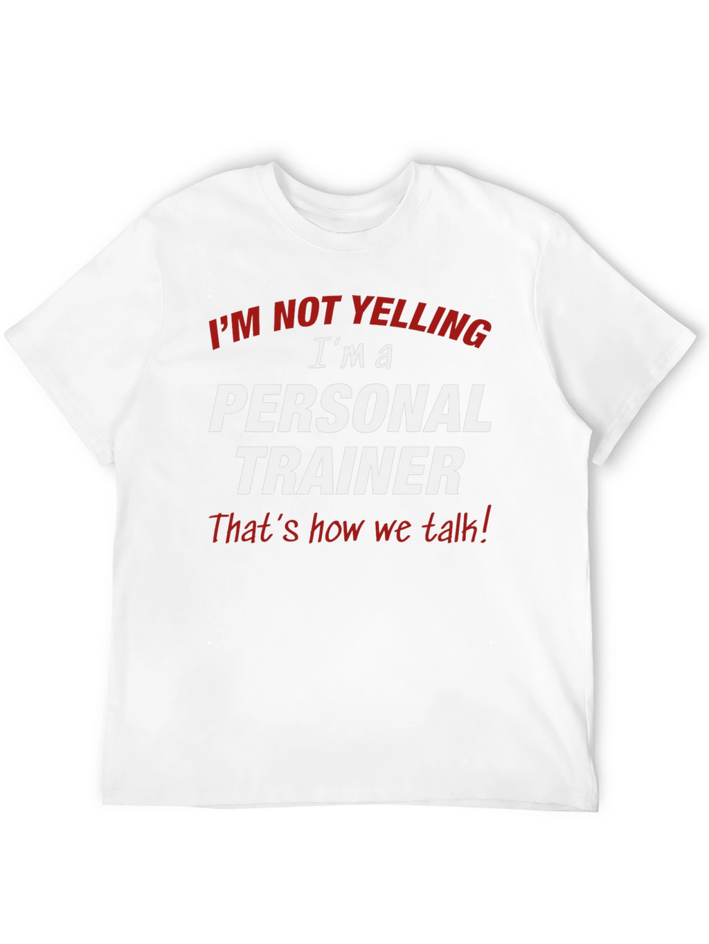 Personal Trainer Novelty Graphic T-Shirt