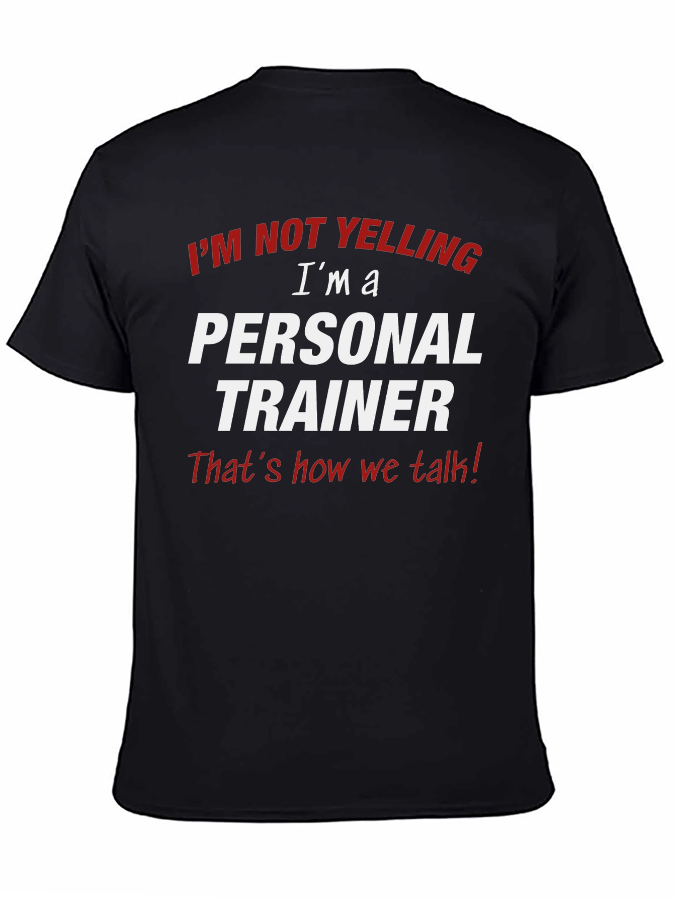 Personal Trainer Novelty Graphic T-Shirt