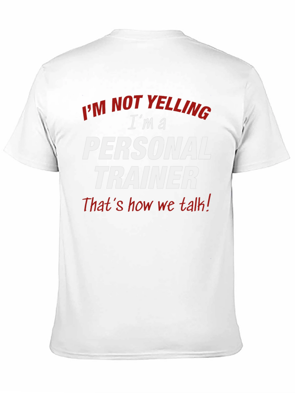 Personal Trainer Novelty Graphic T-Shirt