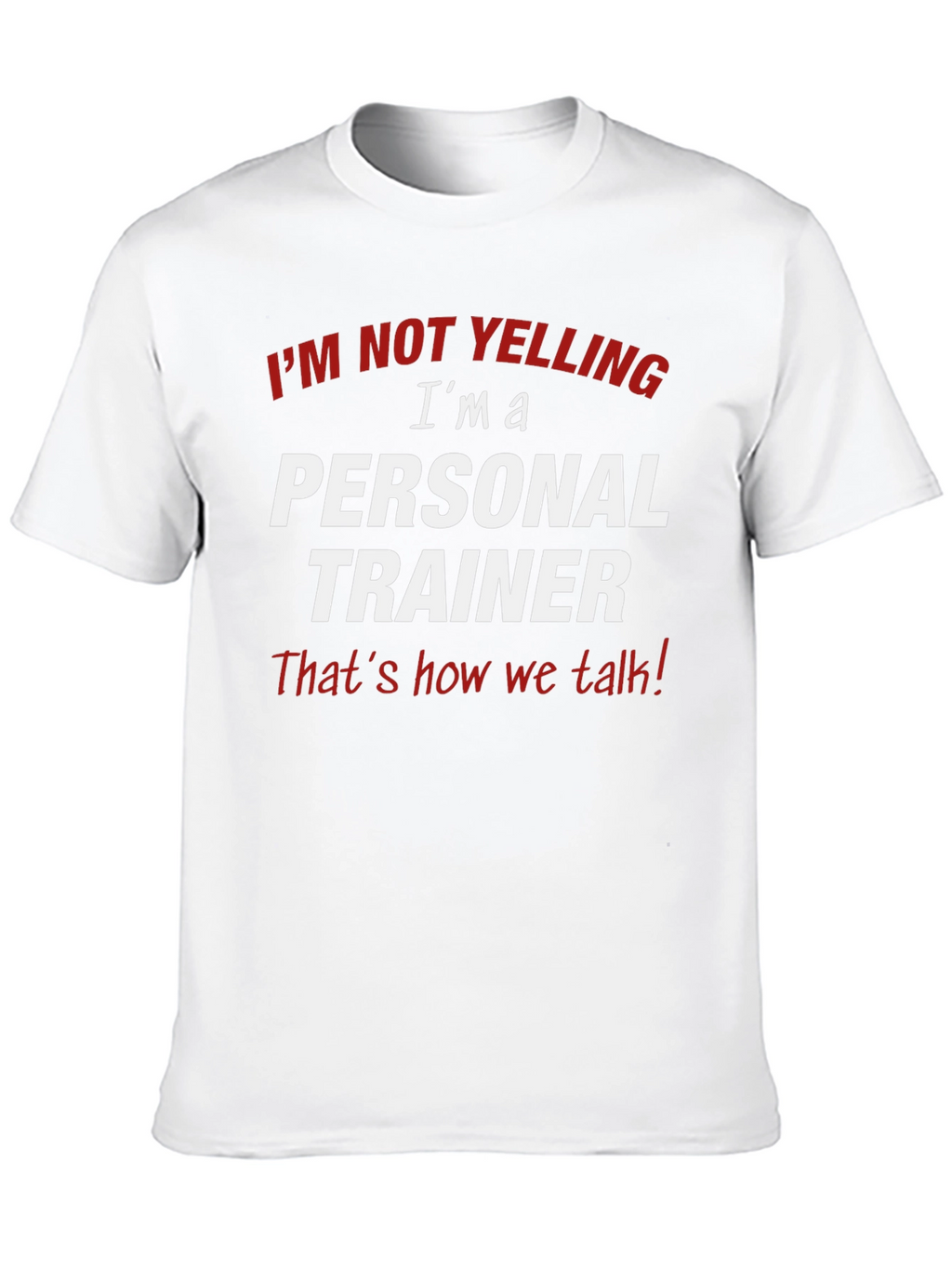 Personal Trainer Novelty Graphic T-Shirt