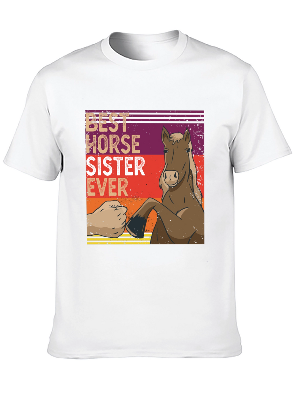 Best Horse Sister Ever Graphic T-Shirt