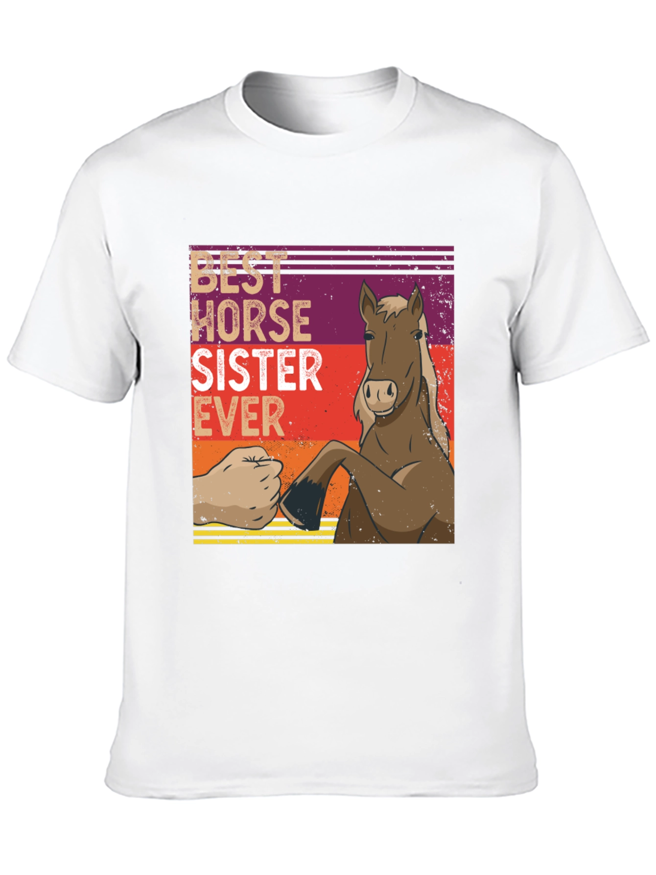 Best Horse Sister Ever Graphic T-Shirt