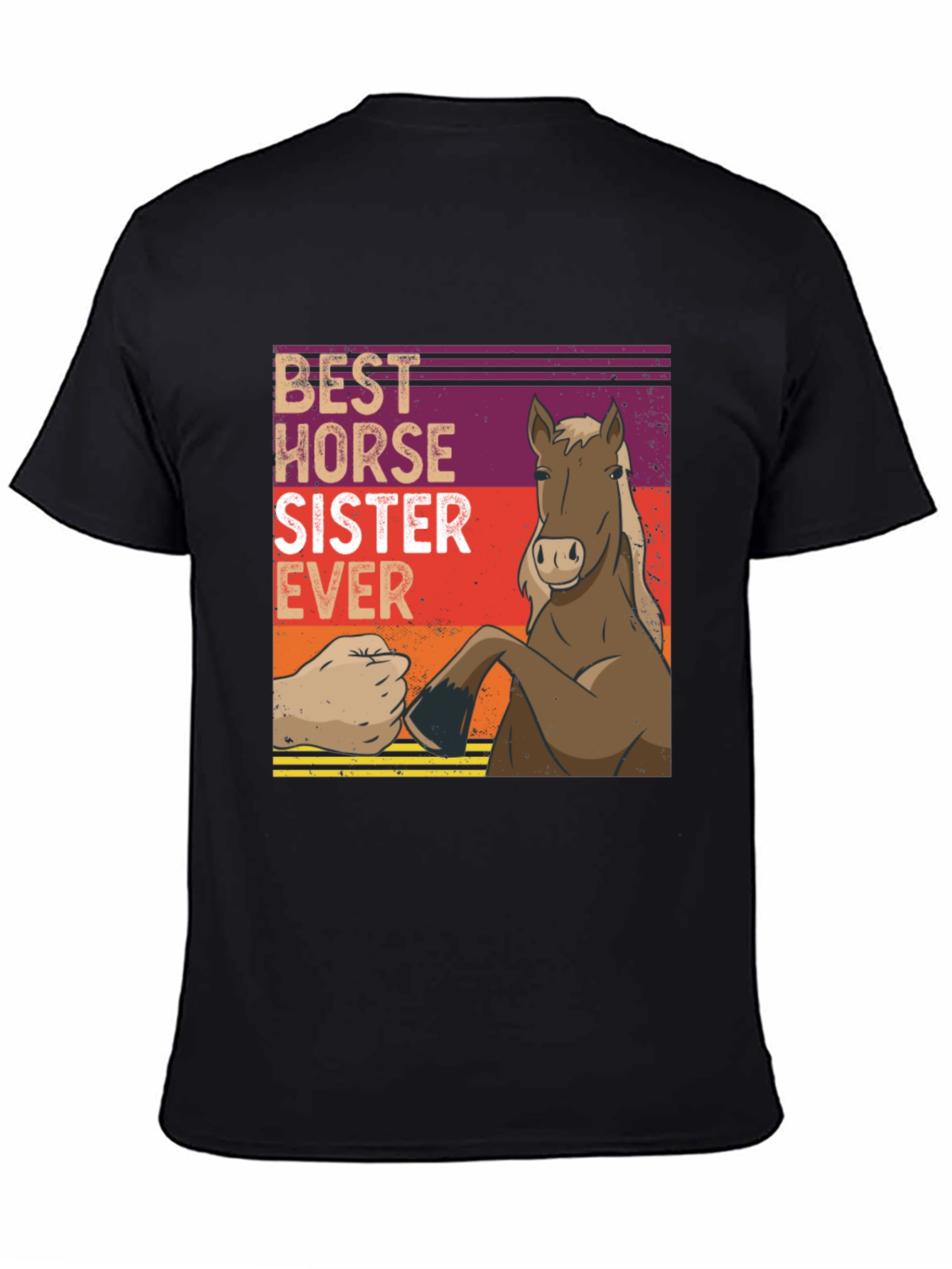 Best Horse Sister Ever Graphic T-Shirt