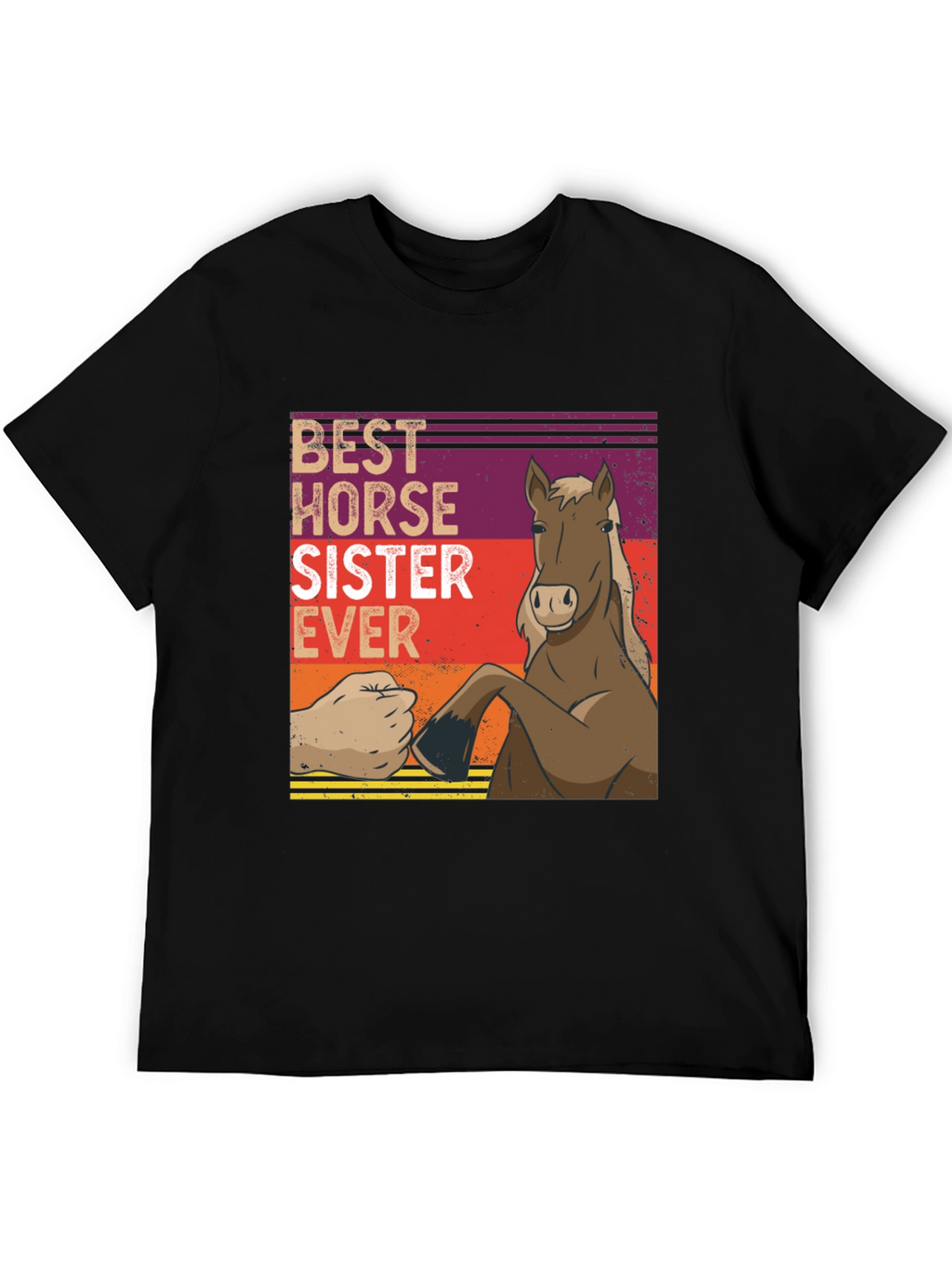 Best Horse Sister Ever Graphic T-Shirt