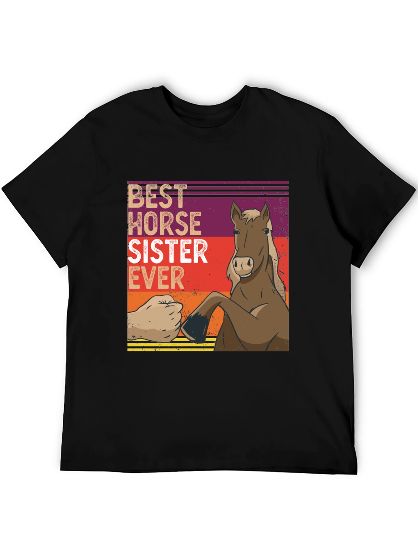 Best Horse Sister Ever Graphic T-Shirt