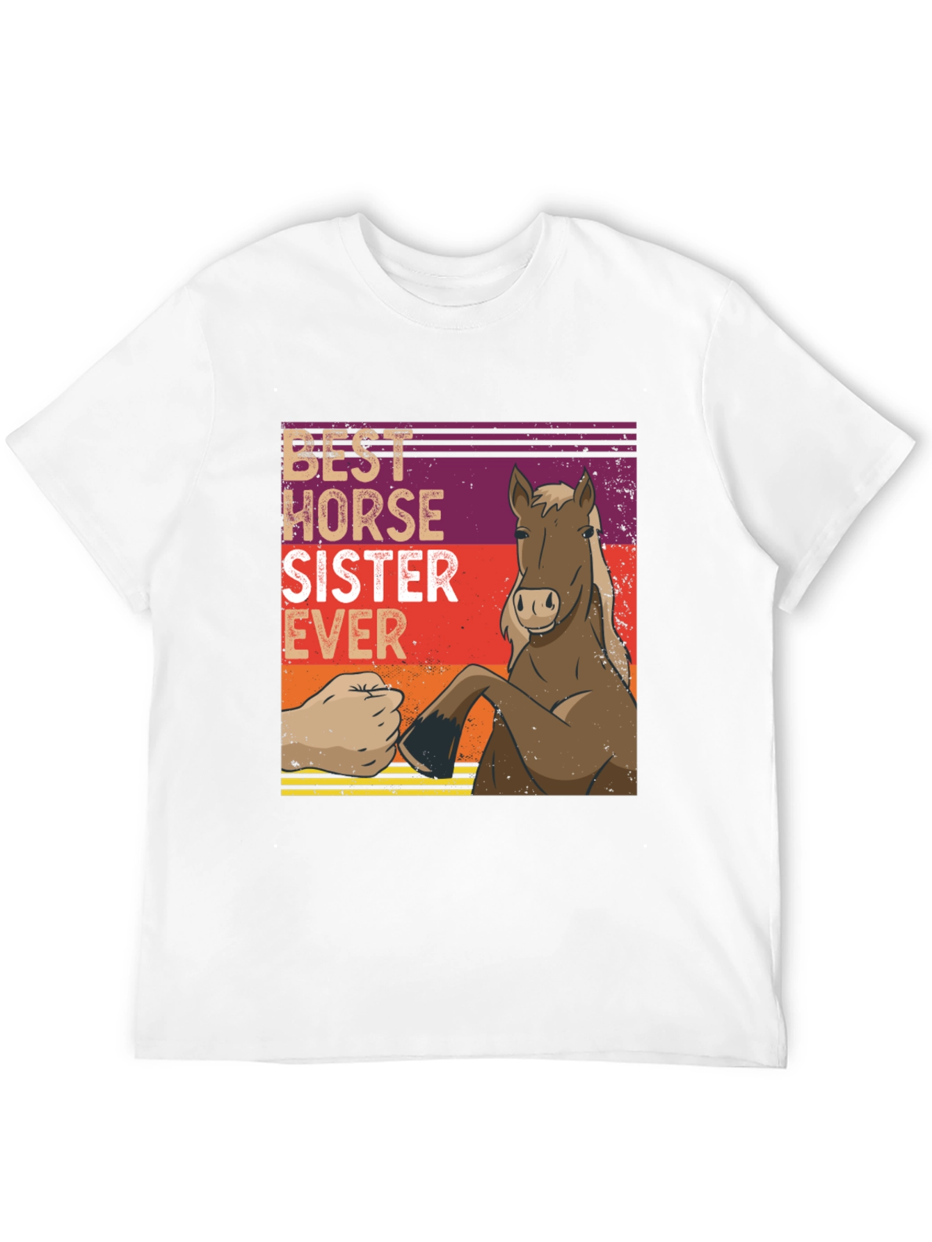 Best Horse Sister Ever Graphic T-Shirt