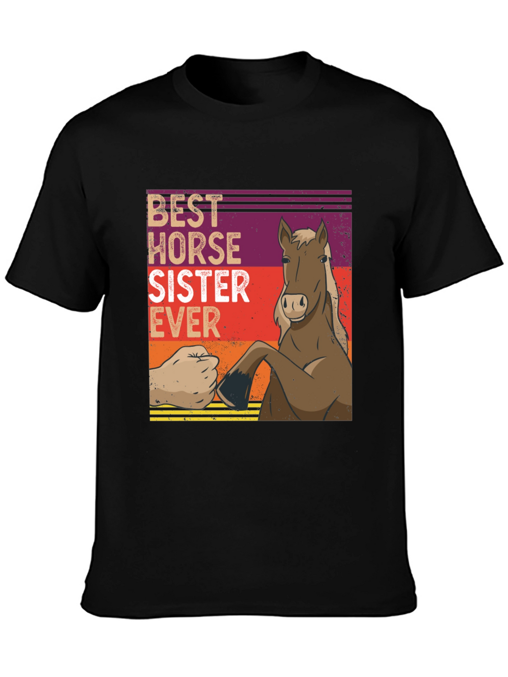 Best Horse Sister Ever Graphic T-Shirt
